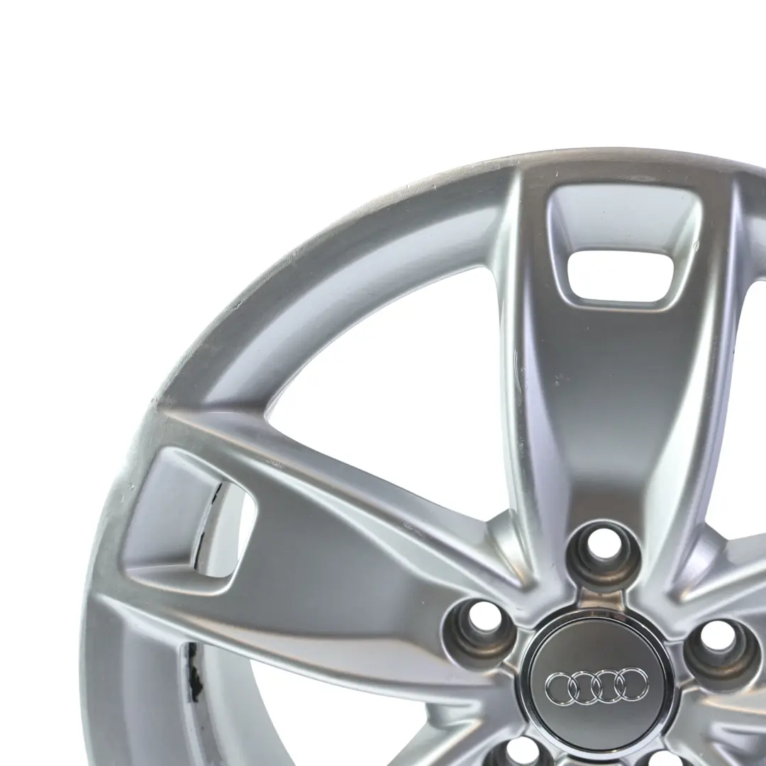  Llanta aleación plateada Audi A3 8P 17" 7,5J ET:56 Star Spoke - SKU 8P0601025BL-2 - Número de pieza 8P0601025BL