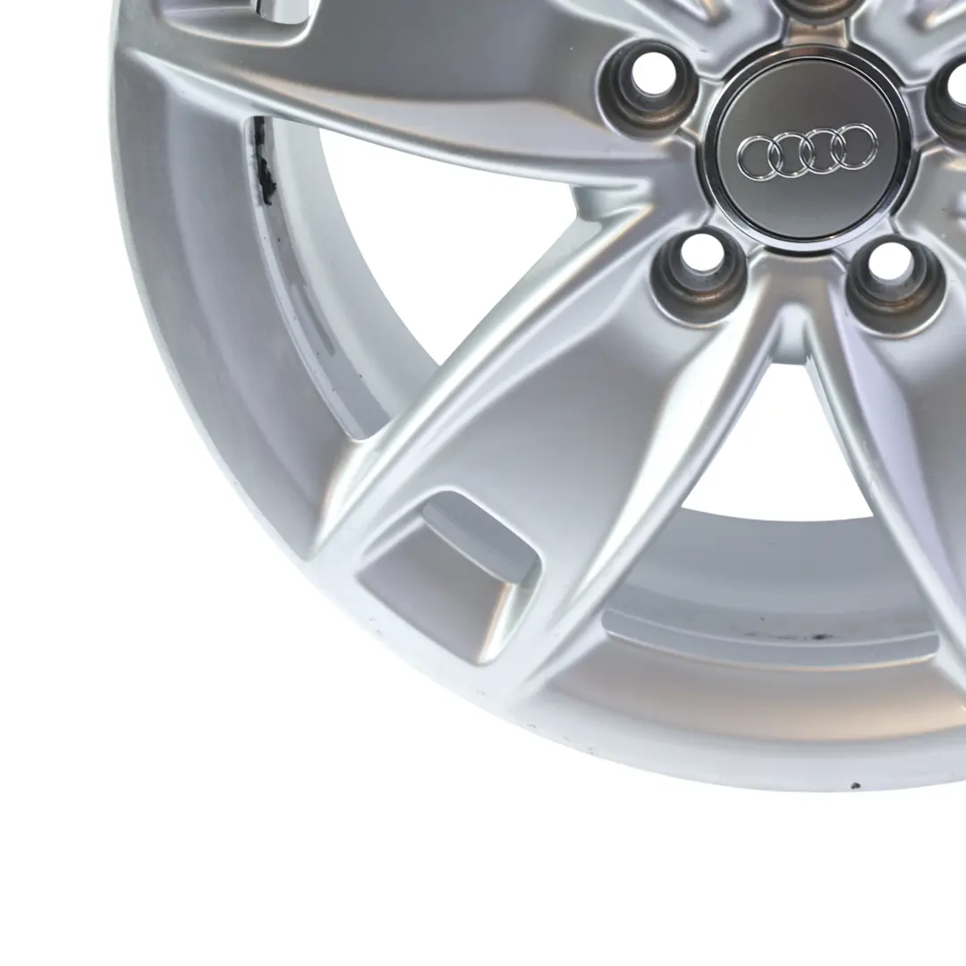  Llanta aleación plateada Audi A3 8P 17" 7,5J ET:56 Star Spoke - SKU 8P0601025BL-2 - Número de pieza 8P0601025BL