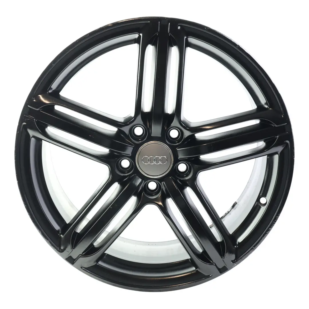 Llanta Aleación Negra Estrella 18" 7,5J ET:54 para Audi A3 8P con número de pieza 8P0601025DQ Audi A3 8P Llanta Aleación Negra Estrella 18" 7,5J ET:54 - SKU 8P0601025DQ-1 - Número de pieza 8P0601025DQ