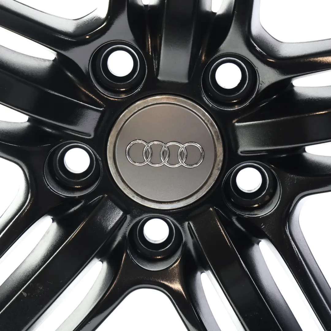 Audi A3 8P Black Alloy Wheel Rim Star 18" 7,5J ET:54 - SKU 8P0601025DQ-1 - Part number 8P0601025DQ