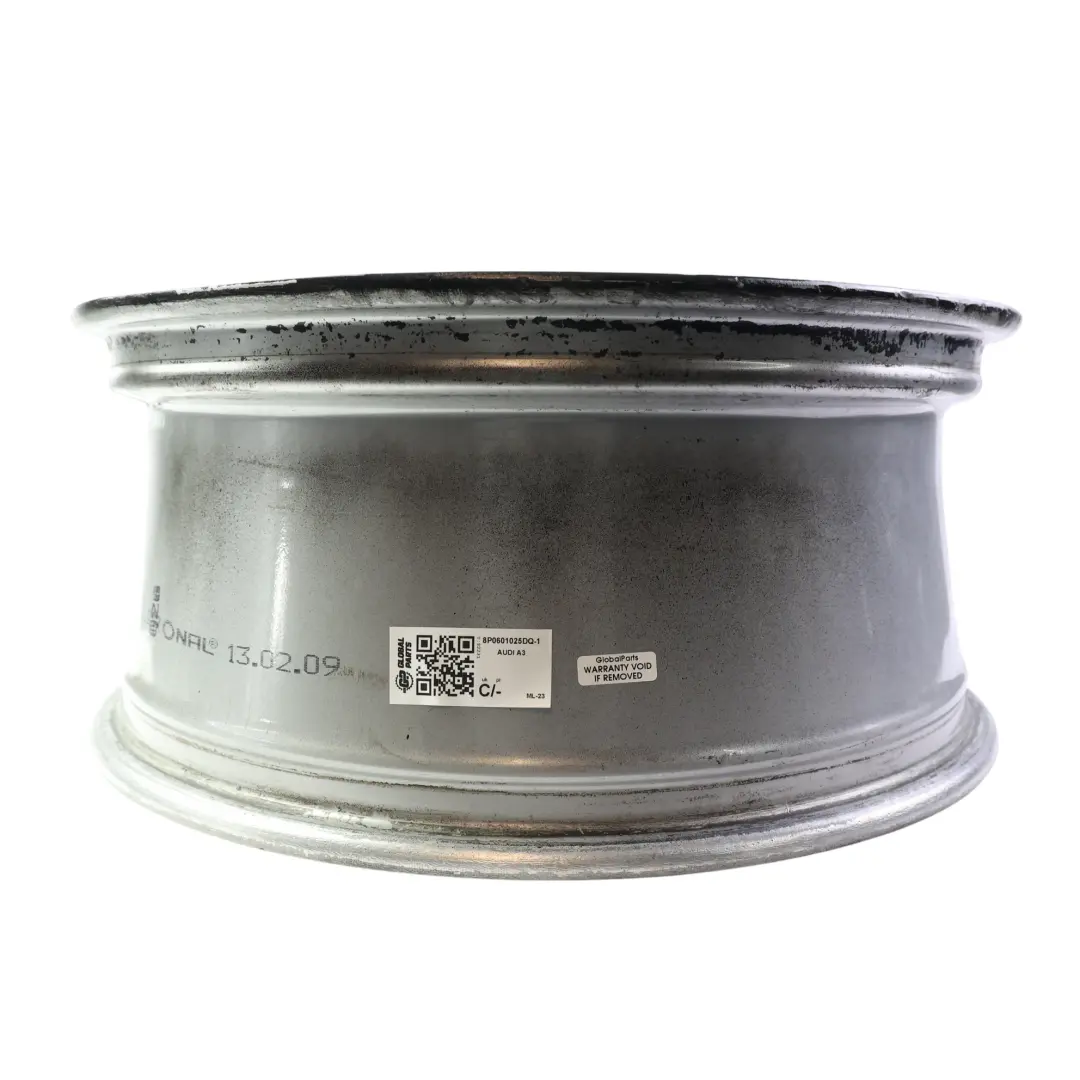 Audi A3 8P Black Alloy Wheel Rim Star 18" 7,5J ET:54 - SKU 8P0601025DQ-1 - Part number 8P0601025DQ