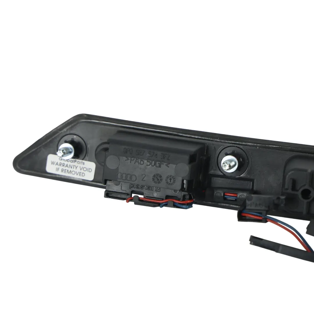 Audi A3 8P Tailgate Handle Number Plate Licence Plate Lamp Light - SKU 8P0827574 - Part number 8P0827574