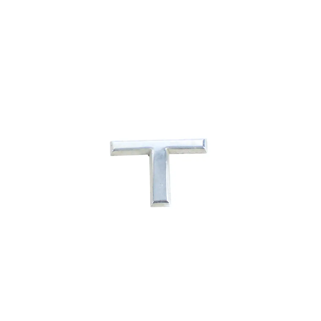 Audi A3 S3 8P A3 8V Emblema Maletero Cromado 1.4T Letras Cubierta - SKU 8P0853743H - Número de pieza 8P0853743H