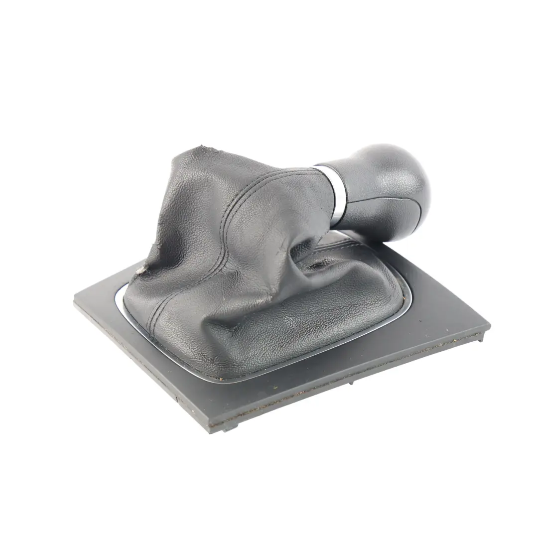Audi A3 8P Gear Shifter Selector Knob Manual 5 Speed Leatherette - SKU 8P0863278BF - Part number 8P0863278BF
