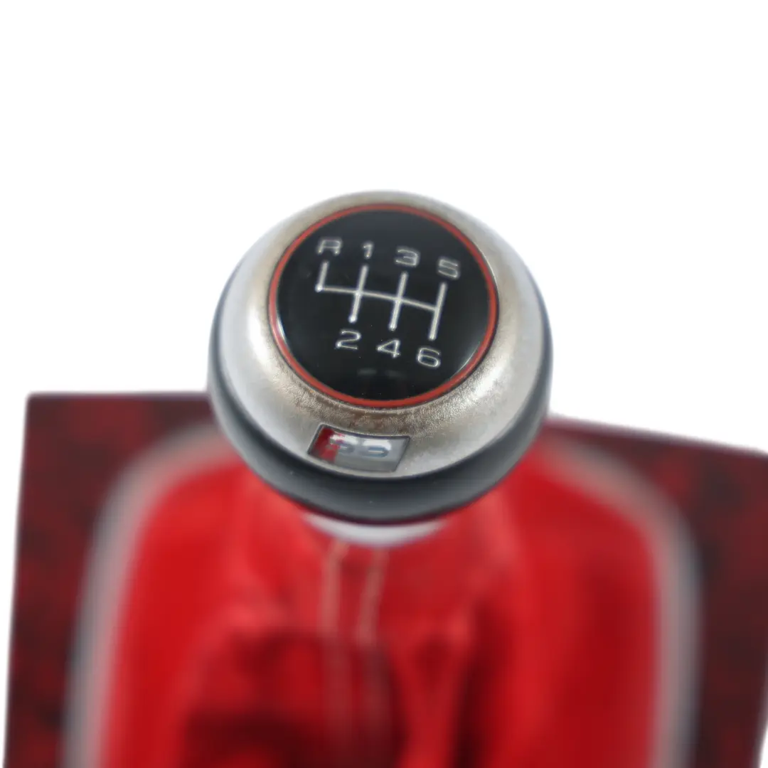 Audi S3 8P Pomello Leva Cambio Manuale 6 Marce Pelle - SKU 8P0863278CC-1 - Numero di parte 8P0863278CC