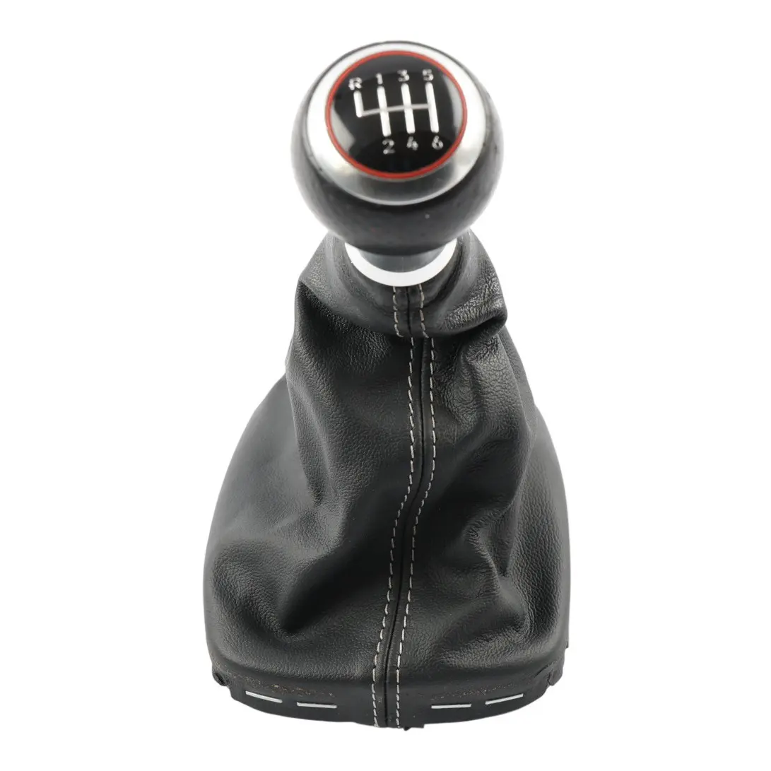 Audi A1 8X Gear Shifter Stick Selector Knob Manual 6 Speed Leather 8P0863279A