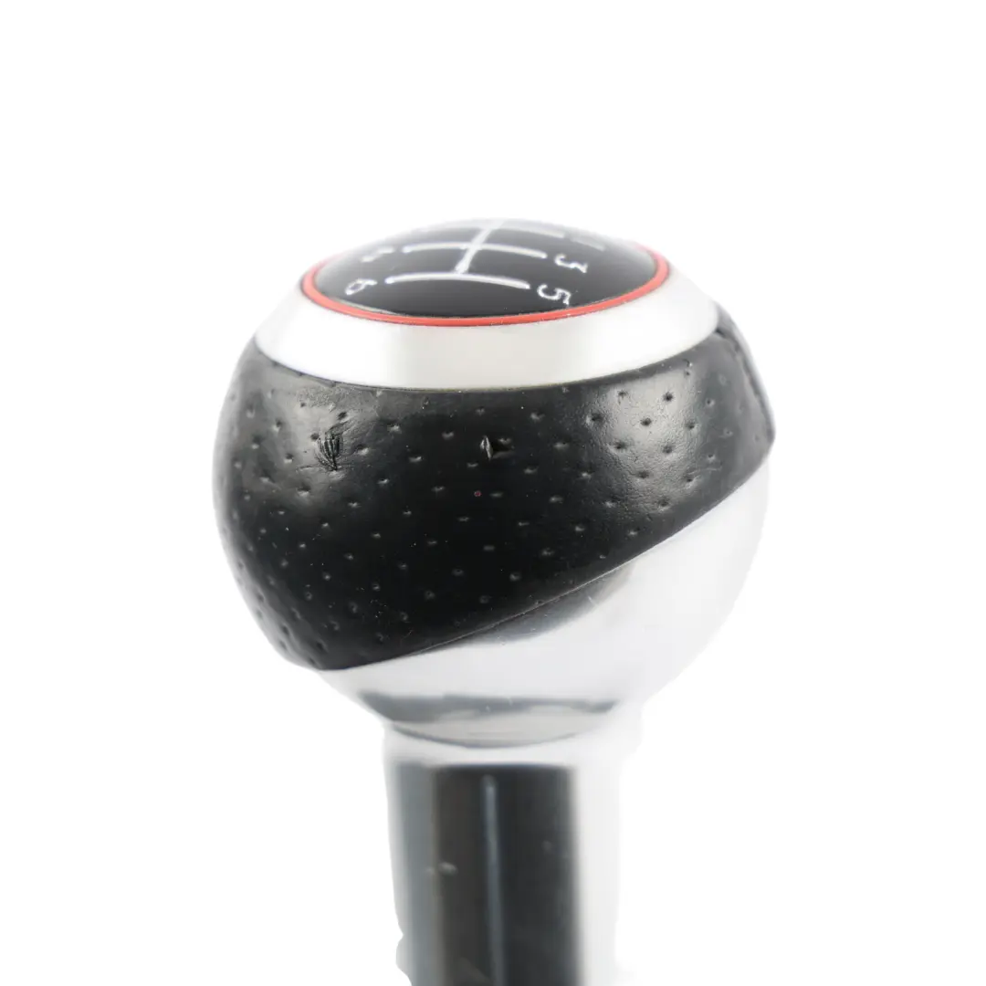 Audi A1 8X Gear Shifter Stick Selector Knob Manual 6 Speed Leather - SKU 8P0863279A-3 - Part number 8P0863279A