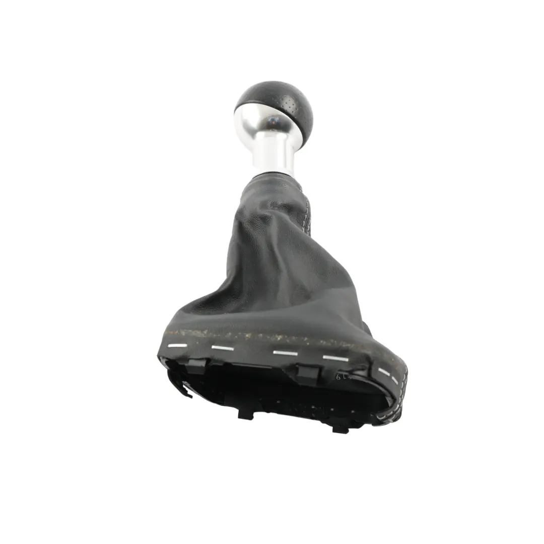 Audi A1 8X Gear Shifter Stick Selector Knob Manual 6 Speed Leather - SKU 8P0863279A-3 - Part number 8P0863279A