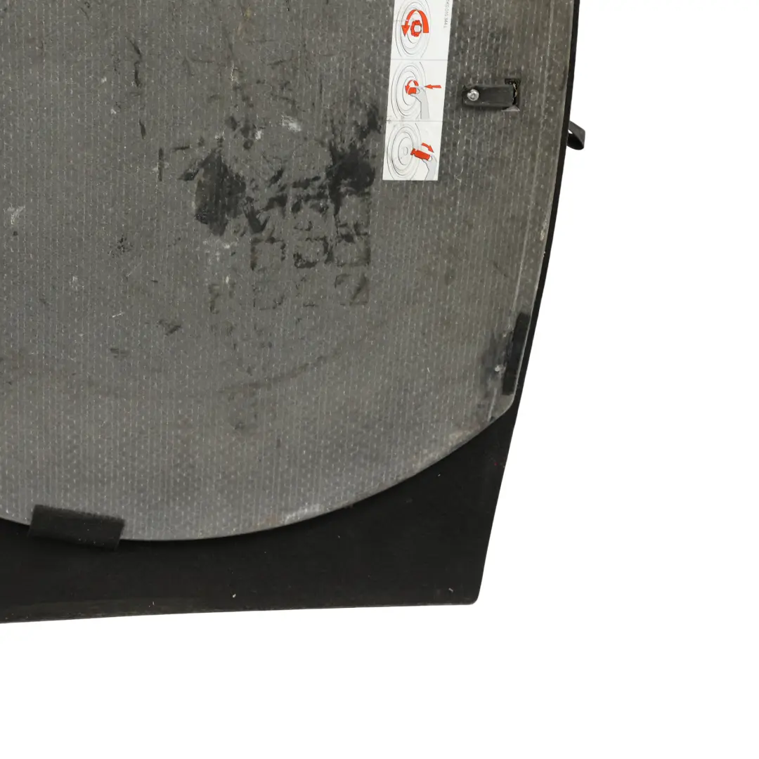 Audi A3 8P Copertura Vano Bagagliaio Moquette Nero Ruota Scorta - SKU 8P0863463F - Numero di parte 8P0863463F