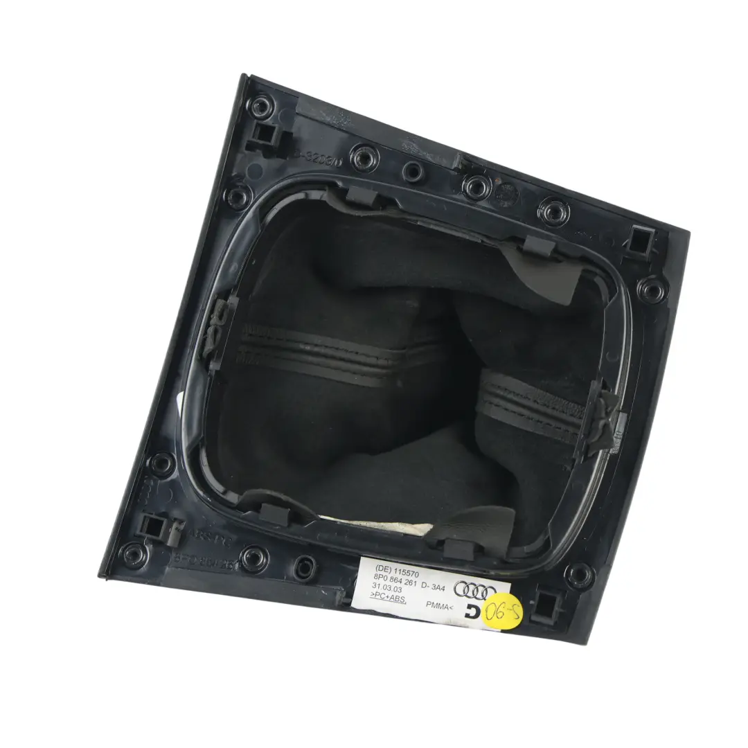 Audi S3 8P Schaltknauf Schalthebel Blende Abdeckung Manuell - SKU 8P0864261D-1 - Teilenummer 8P0864261D