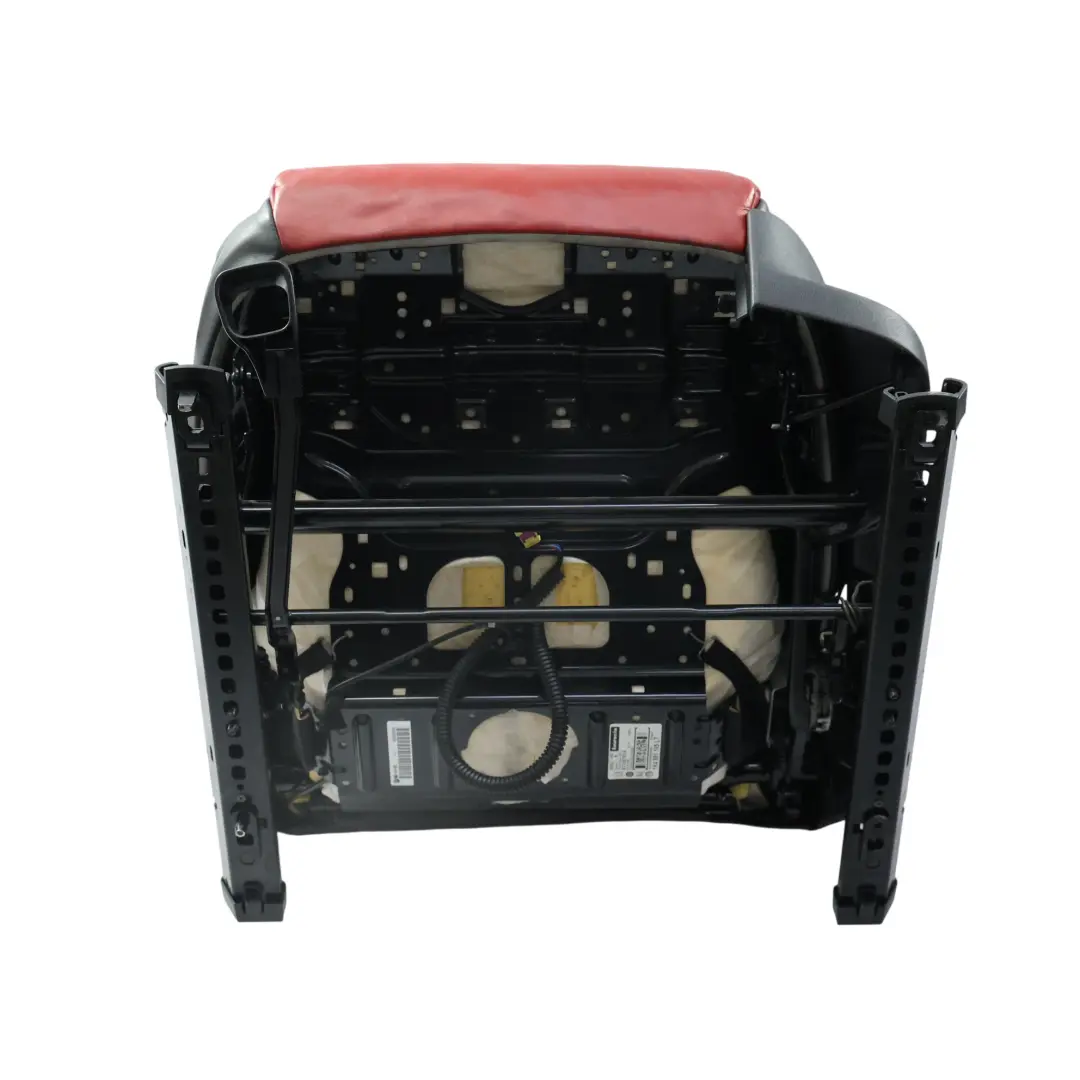Audi A3 8P Siège Avant Gauche S-Line Cuir Nappa Fin Noir Rouge 5 Portes - SKU 8P0881805AM-1 - Numéro de pièce 8P0881805AM