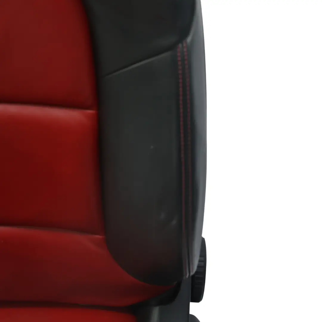 Audi A3 8P 5 Door Seat Front Left N/S S-Line Fine Nappa Leather Black Red - SKU 8P0881805AM-1 - Part number 8P0881805AM