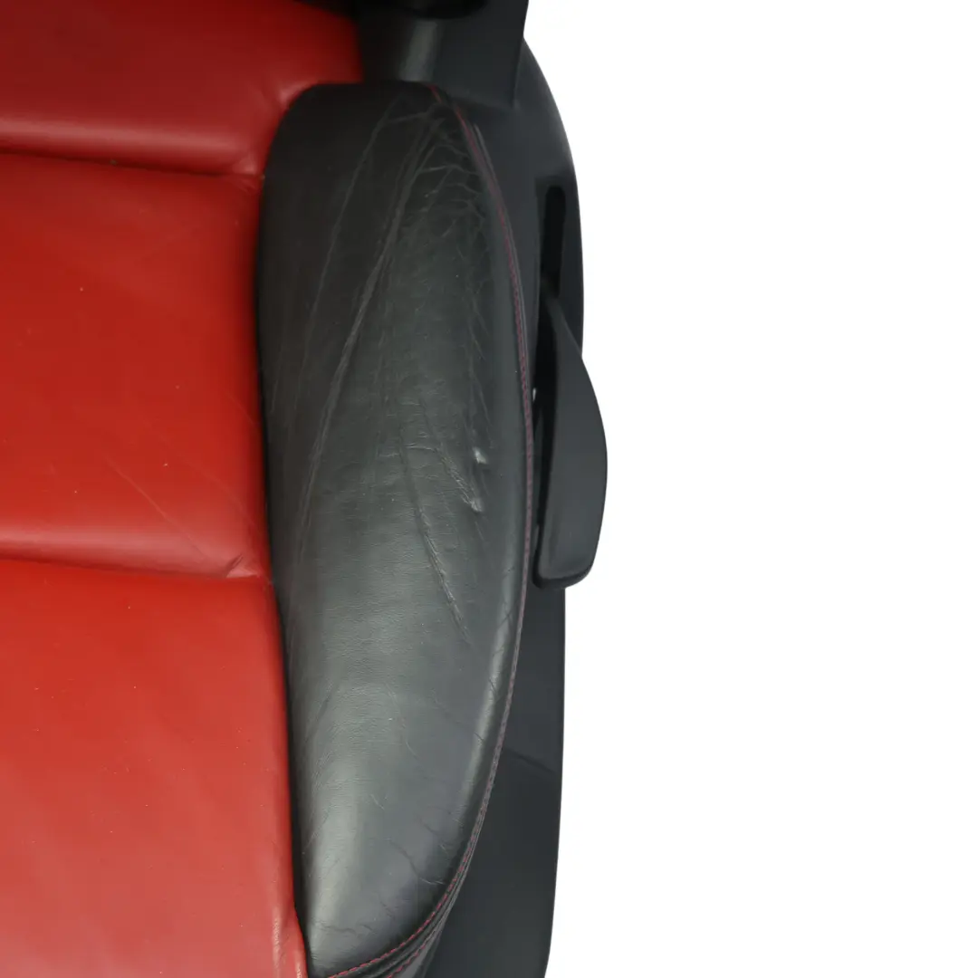 Audi A3 8P 5 Türer Sitz Vorne Links S-Line Feines Nappaleder Schwarz Rot - SKU 8P0881805AM-1 - Teilenummer 8P0881805AM