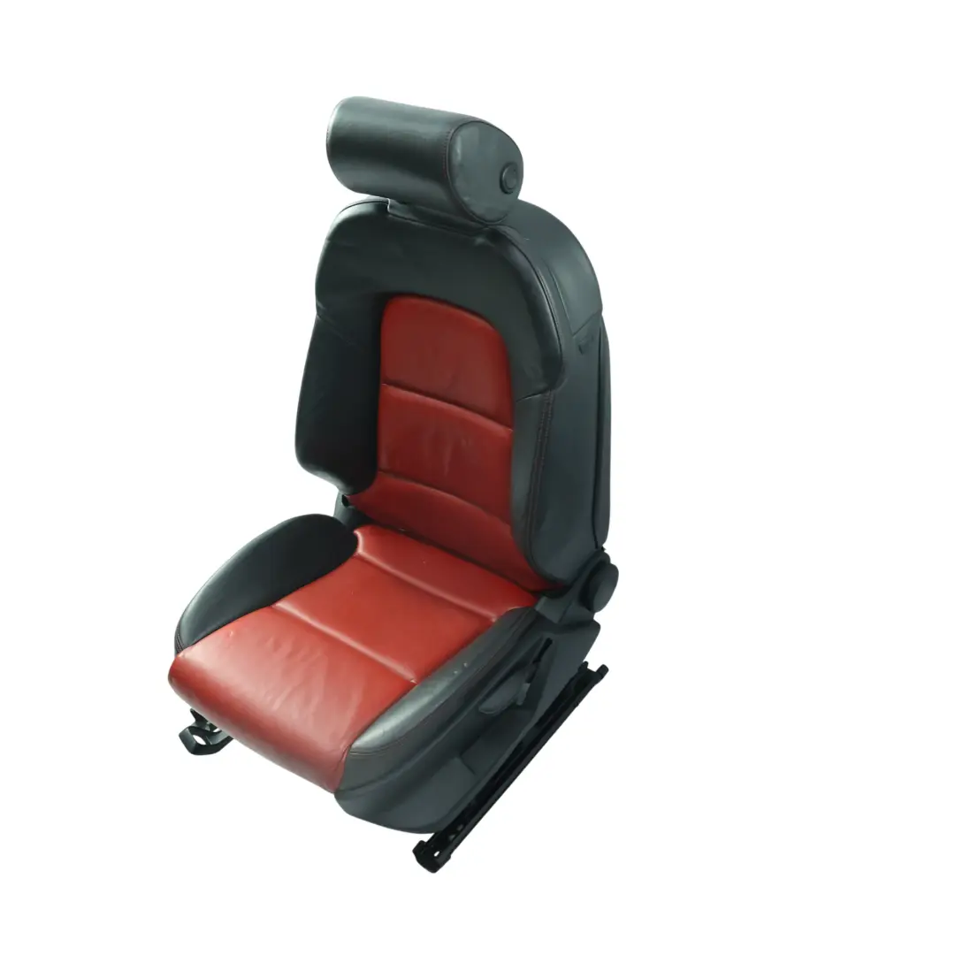 Door Seat Front Left N/S S-Line Fine Nappa Leather Black Red to Audi A3 8P 5 with Part number 8P0881805AM Audi A3 8P 5 Door Seat Front Left N/S S-Line Fine Nappa Leather Black Red - SKU 8P0881805AM-1 - Part number 8P0881805AM
