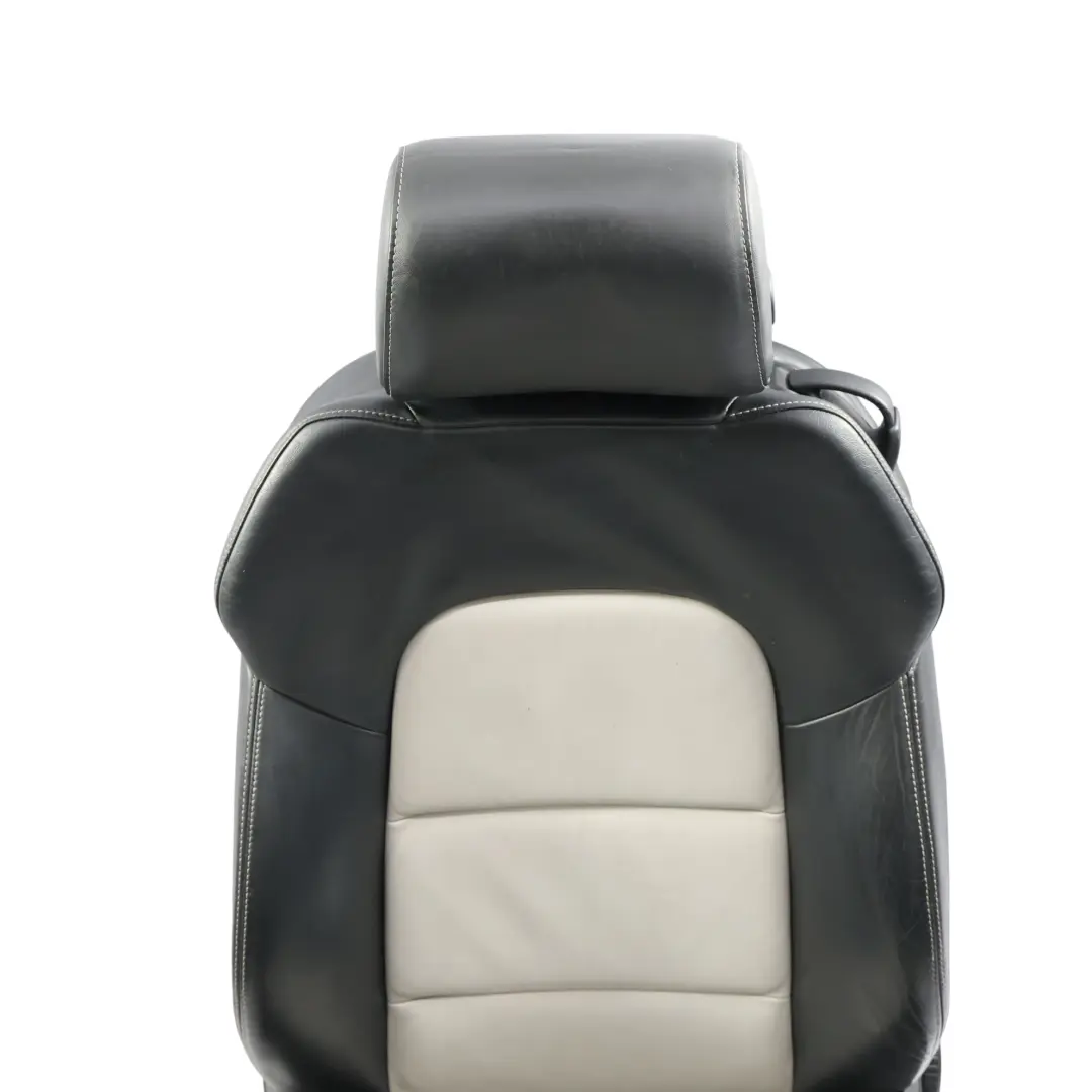 Siège Sport 3 Portes Avant Gauche Chauffant Cuir Noir Argent pour Audi A3 S3 8P à propos du numéro de pièce 8P0881805BG Audi A3 S3 8P Siège Sport 3 Portes Avant Gauche Chauffant Cuir Noir Argent - SKU 8P0881805BG - Numéro de pièce 8P0881805BG