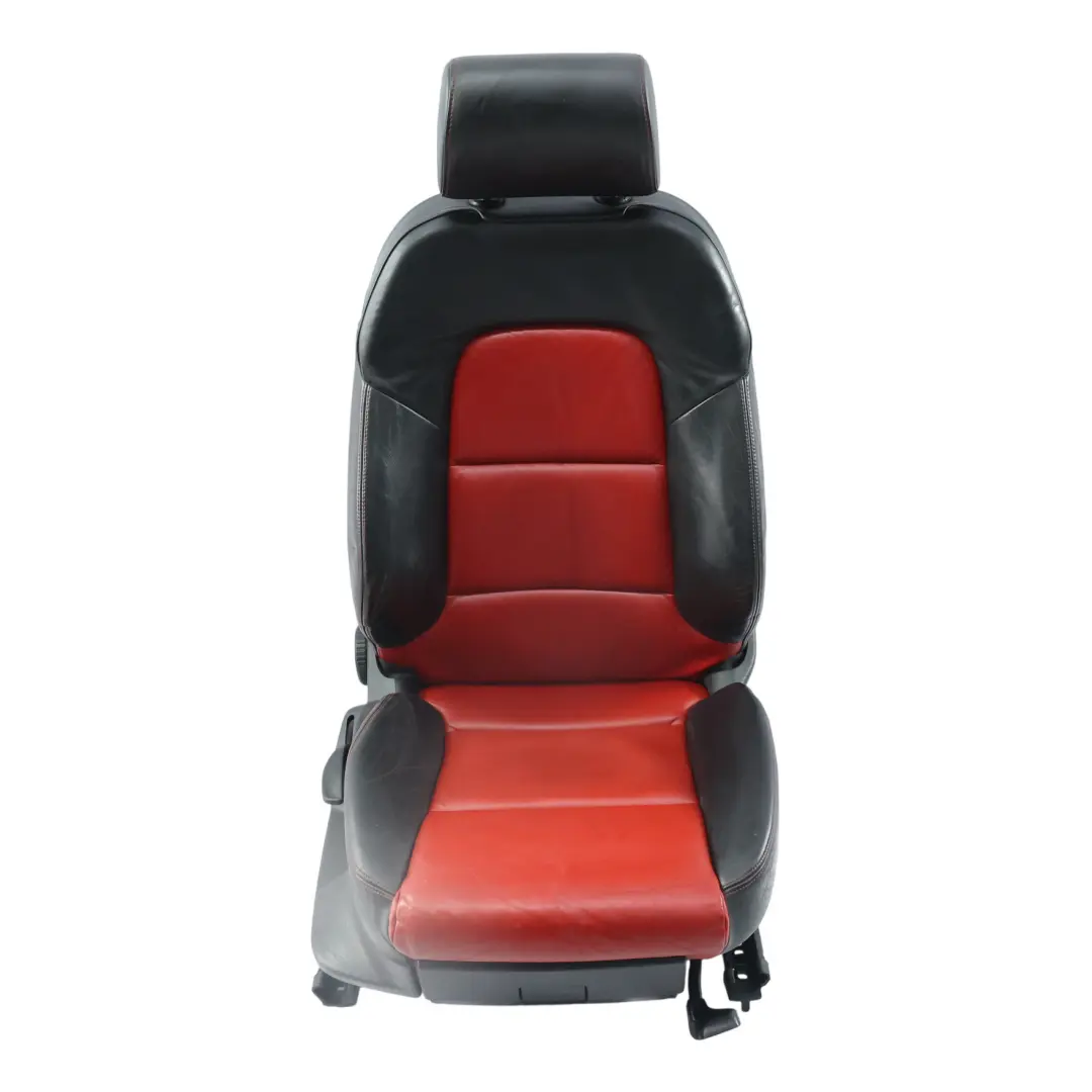 Door Seat Front Right O/S S-Line Fine Nappa Leather Black Red to Audi A3 8P 5 with Part number 8P0881806AM Audi A3 8P 5 Door Seat Front Right O/S S-Line Fine Nappa Leather Black Red - SKU 8P0881806AM-1 - Part number 8P0881806AM