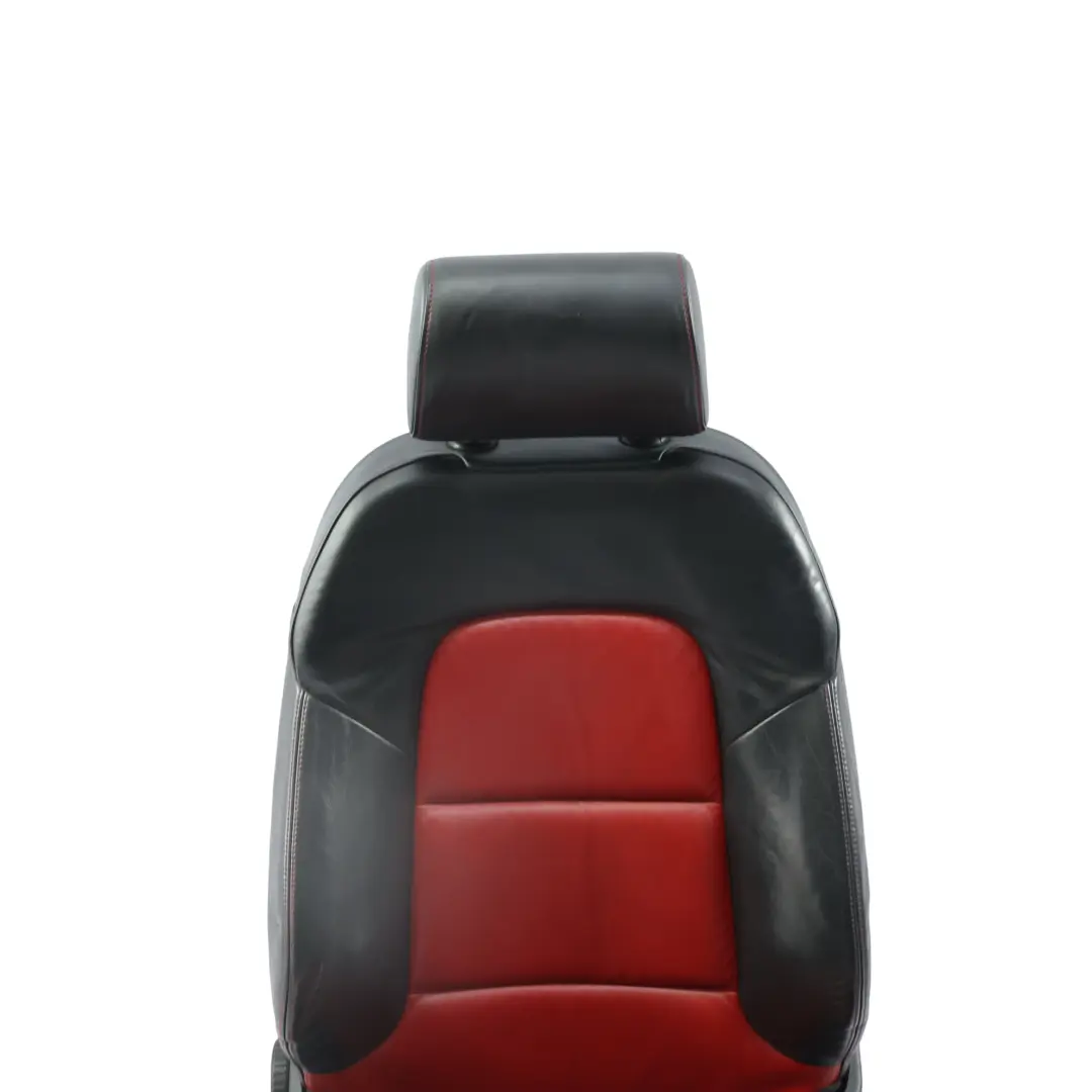 Puertas Asiento Delantero Derecho S-Line Cuero Nappa Negro Rojo para Audi A3 8P 5 con número de pieza 8P0881806AM Audi A3 8P 5 Puertas Asiento Delantero Derecho S-Line Cuero Nappa Negro Rojo - SKU 8P0881806AM-1 - Número de pieza 8P0881806AM