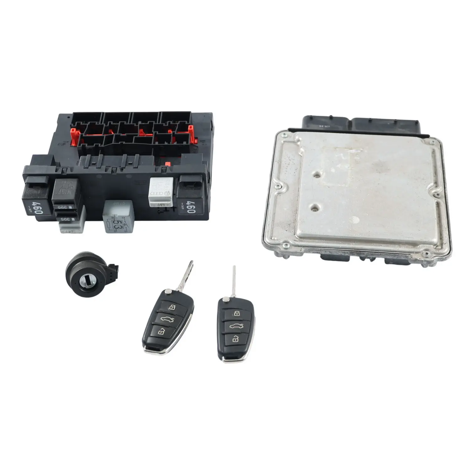 Audi A3 8P Engine Control Unit ECU 2.0 TFSI BWA 200HP Automatic 8P0907115E Kit