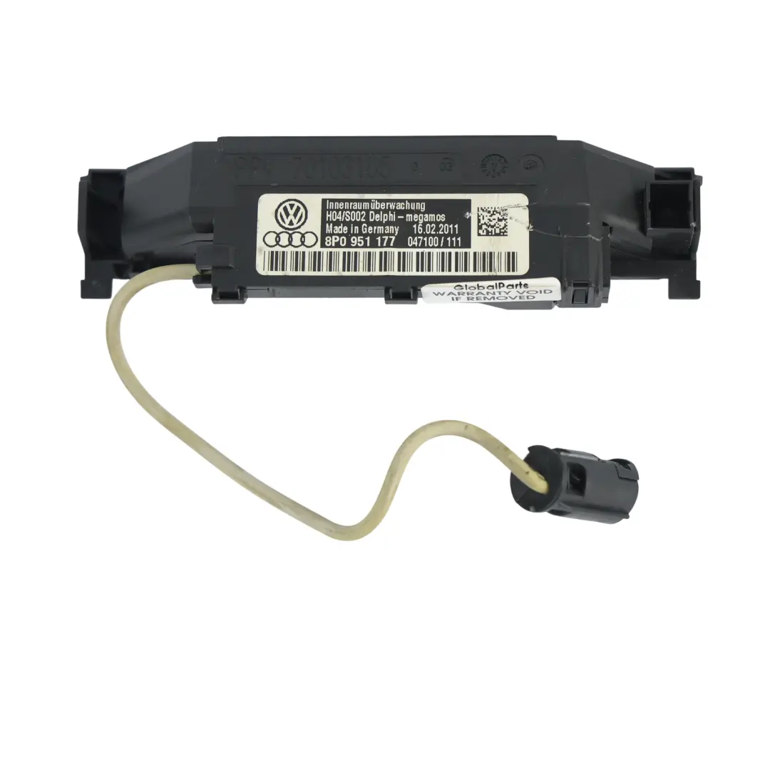 Audi A3 8P Interior Roof Reading Lamp Courtesy Light Front - SKU 8P0951177-8 - Part number 8P0951177