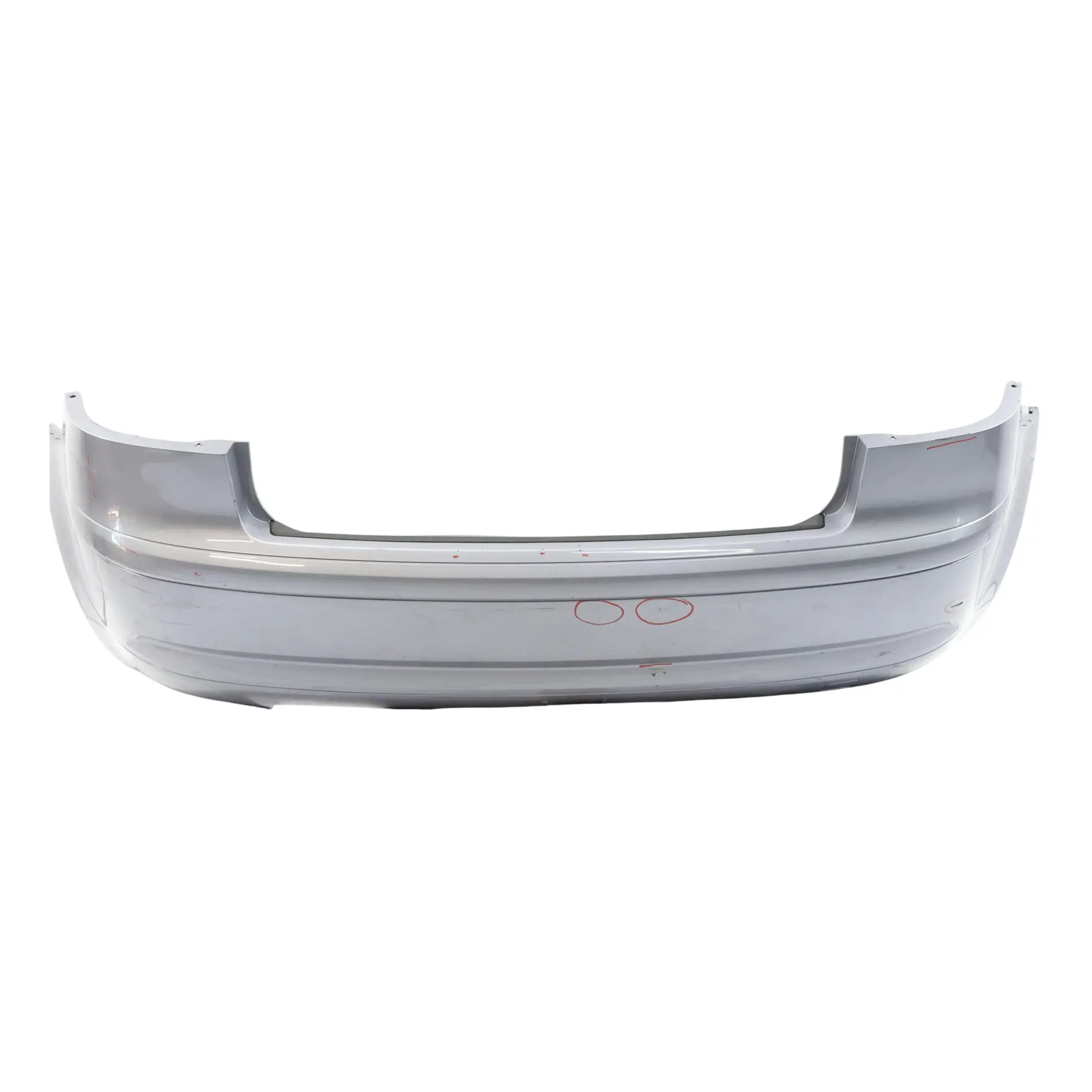 Audi A3 8P Rear Bumper Trim Panel 3-Door Version Akoya Silver Metallic - Y7H