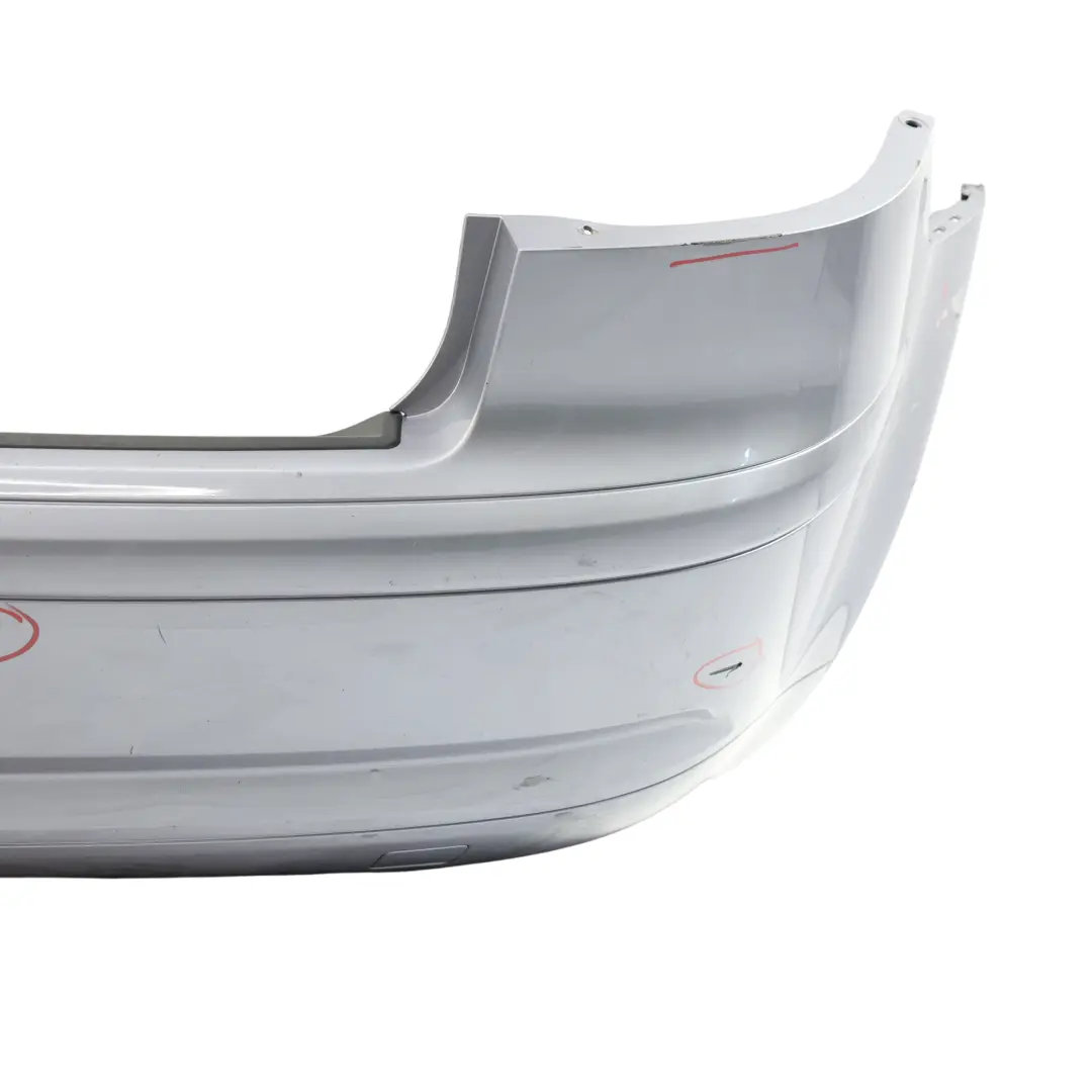 Bumper Trim Panel 3-Door Version Akoya Silver Metallic - Y7H to Audi A3 8P Rear with Part number 8P3807303 Audi A3 8P Rear Bumper Trim Panel 3-Door Version Akoya Silver Metallic - Y7H - SKU 8P3807303-ASI - Part number 8P3807303