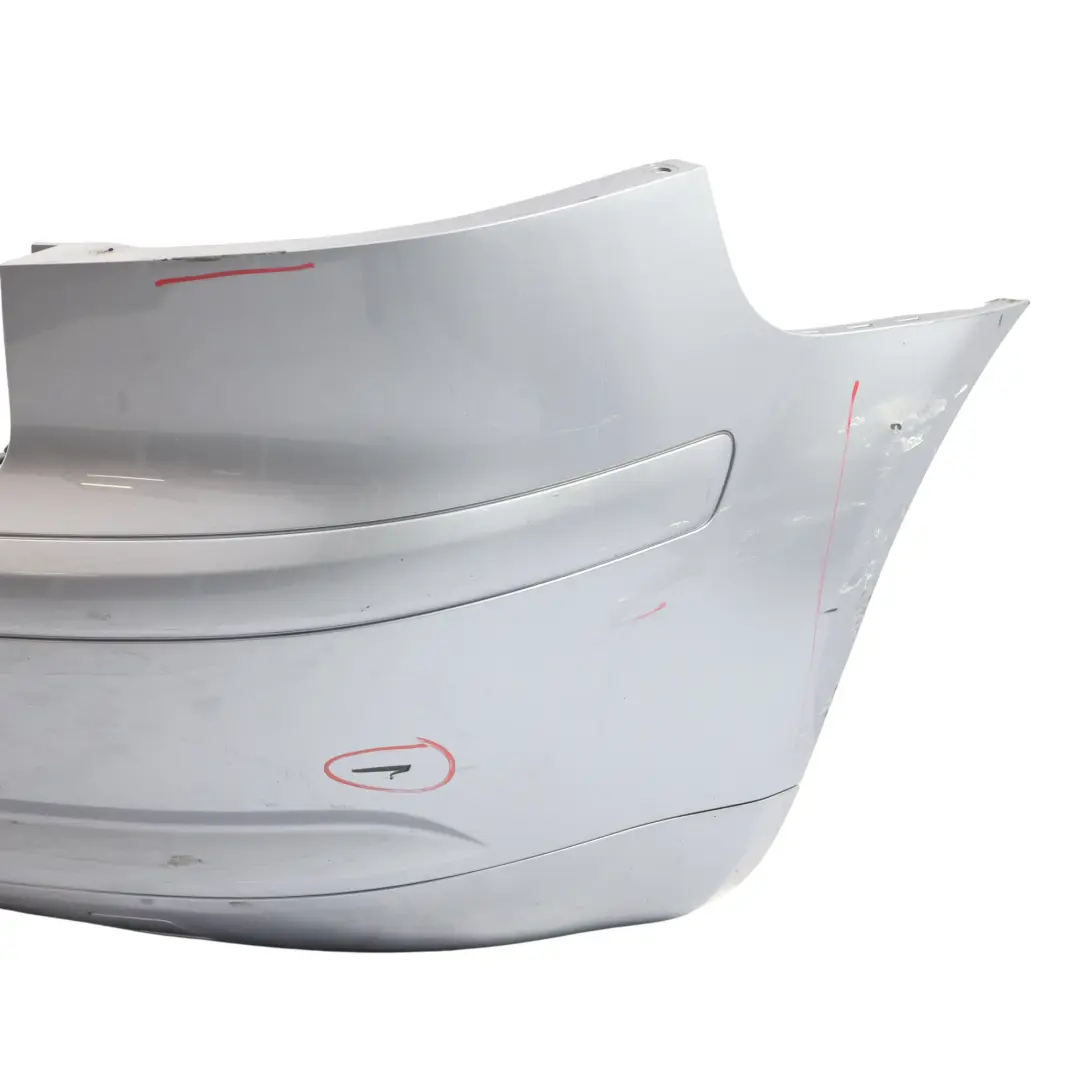 Audi A3 8P Rear Bumper Trim Panel 3-Door Version Akoya Silver Metallic - Y7H - SKU 8P3807303-ASI - Part number 8P3807303