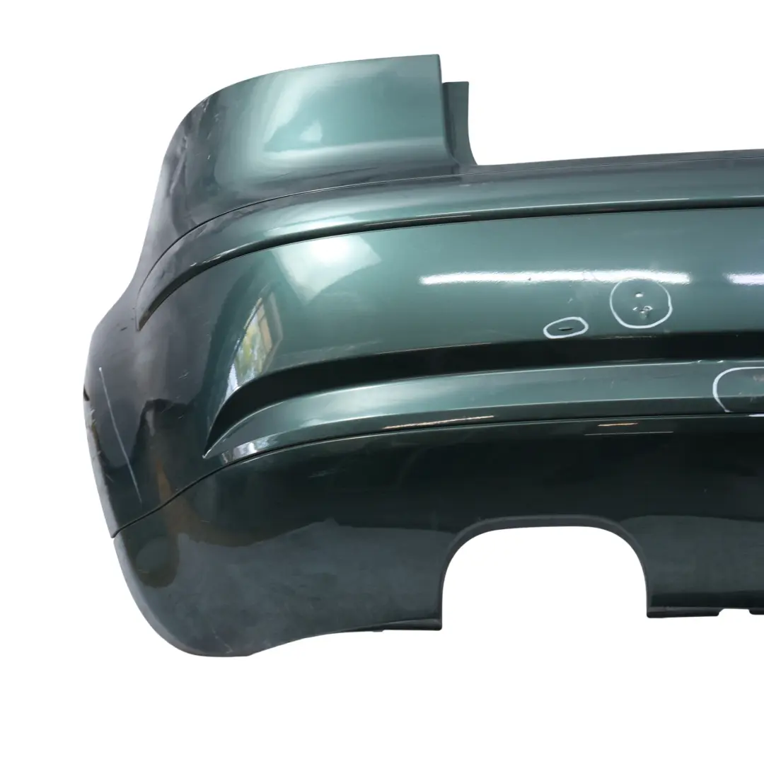 Bumper Trim Panel Covering Reed Green Metallic - Z6C to Audi A3 8P Rear with Part number 8P3807303 Audi A3 8P Rear Bumper Trim Panel Covering Reed Green Metallic - Z6C - SKU 8P3807303-RGR - Part number 8P3807303