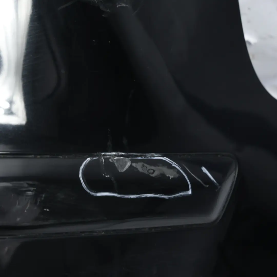 Audi A3 8P Zderzak Tylny Wersja 3-Drzwiowa Brilliant Black Metalik - Y9B - SKU 8P3807303D-BBL - Numer Części 8P3807303D