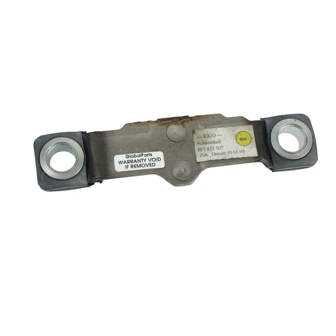 Boot Lid Striker Plate Bracket Holder to Audi A3 S3 8P Rear Tailgate with Part number 8P3827507 Audi A3 S3 8P Rear Tailgate Boot Lid Striker Plate Bracket Holder - SKU 8P3827507 - Part number 8P3827507