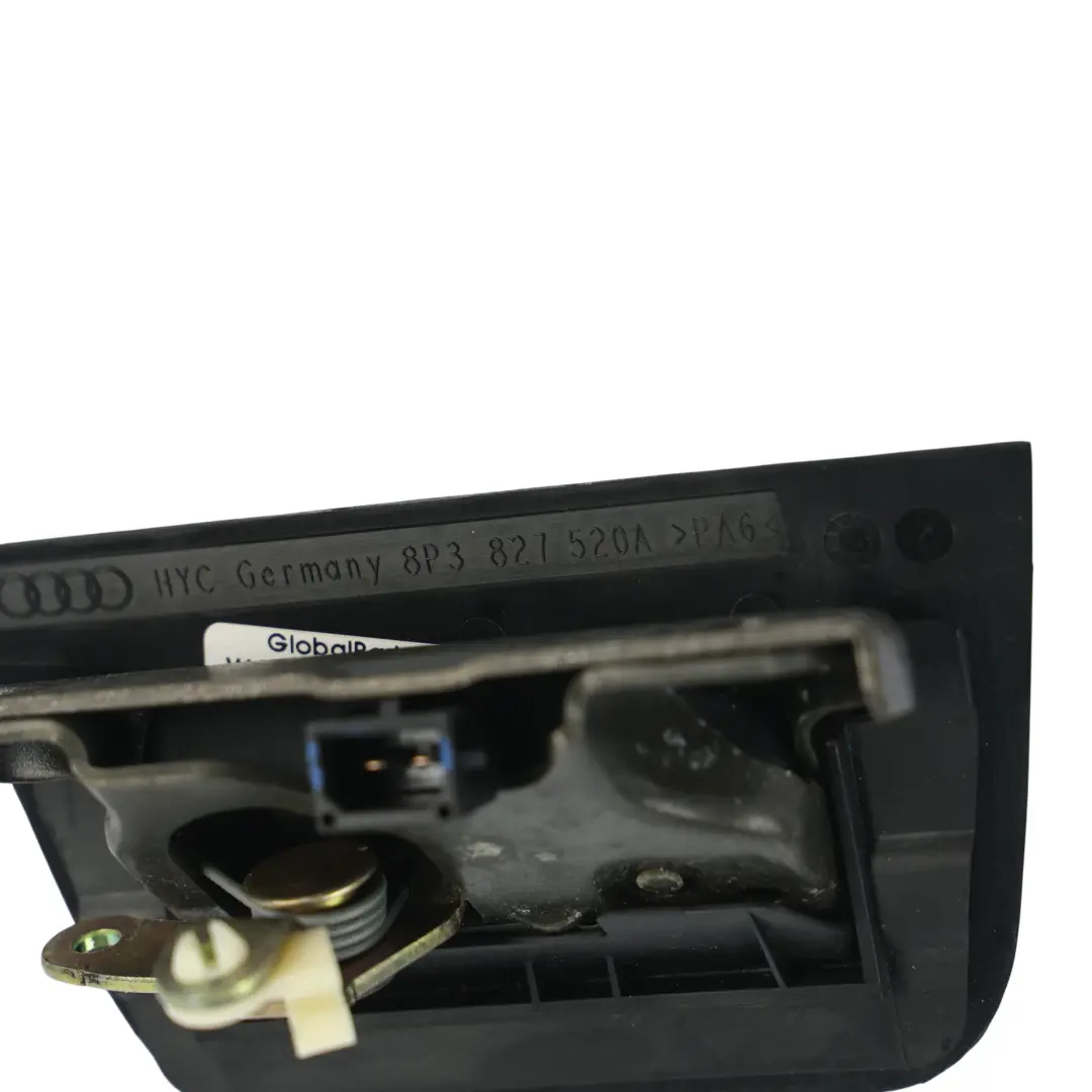 Boot Trunk Lid Lock Trim Cover Latch Catch to Audi A3 S3 8P with Part number 8P3827520 Audi A3 S3 8P Boot Trunk Lid Lock Trim Cover Latch Catch - SKU 8P3827520-1 - Part number 8P3827520