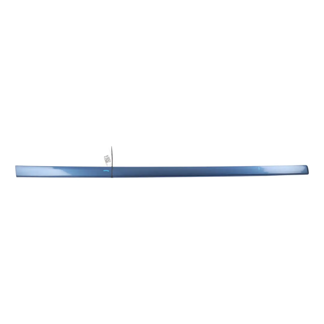 3Dr Front Door Trim Strip Moulding Right O/S Mauritiusblau Blue - Z5C to Audi A3 8P with Part number 8P3853954B Audi A3 8P 3Dr Front Door Trim Strip Moulding Right O/S Mauritiusblau Blue - Z5C - SKU 8P3853954B-MAU - Part number 8P3853954B