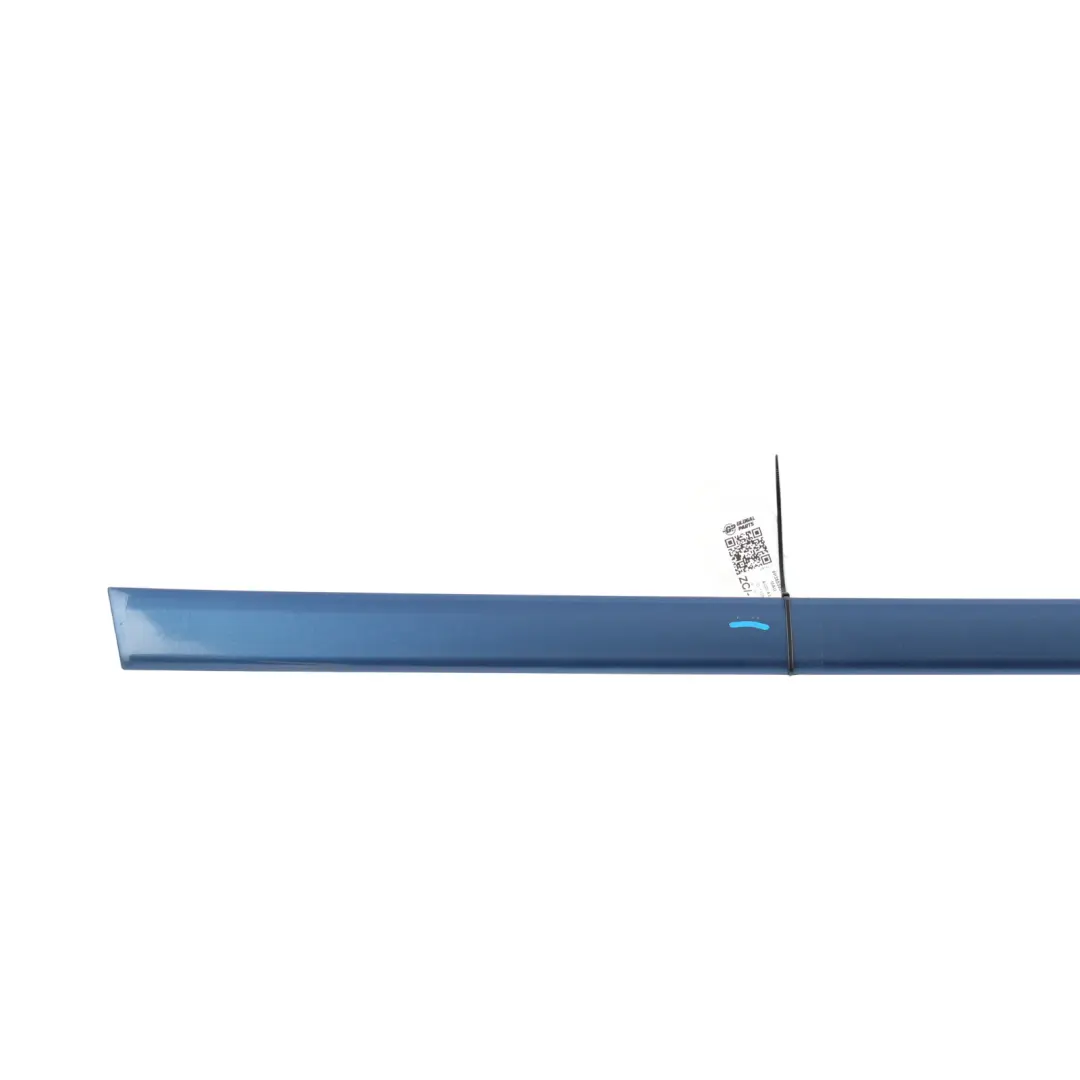 3Dr Front Door Trim Strip Moulding Right O/S Mauritiusblau Blue - Z5C to Audi A3 8P with Part number 8P3853954B Audi A3 8P 3Dr Front Door Trim Strip Moulding Right O/S Mauritiusblau Blue - Z5C - SKU 8P3853954B-MAU - Part number 8P3853954B