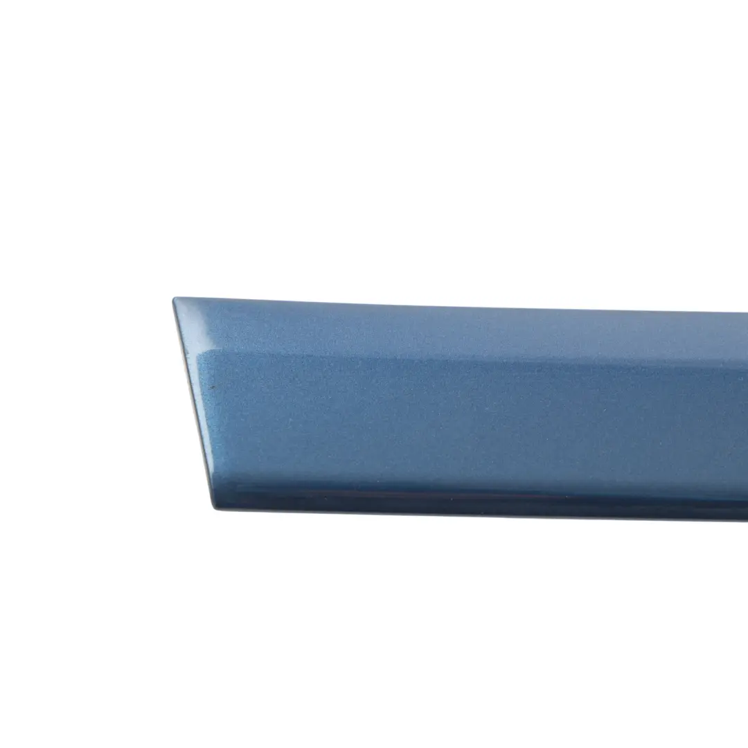 3Dr Front Door Trim Strip Moulding Right O/S Mauritiusblau Blue - Z5C to Audi A3 8P with Part number 8P3853954B Audi A3 8P 3Dr Front Door Trim Strip Moulding Right O/S Mauritiusblau Blue - Z5C - SKU 8P3853954B-MAU - Part number 8P3853954B