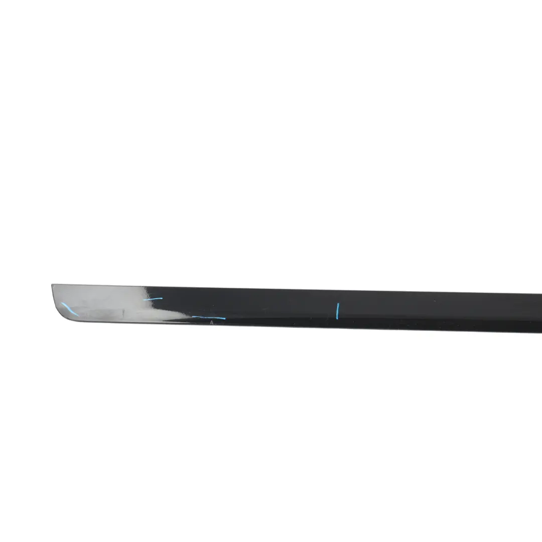 Audi A3 S3 8P Door Water Trim Strip Cover Right O/S Brilliant Black - Y9B - SKU 8P3853960J-BBL - Part number 8P3853960J