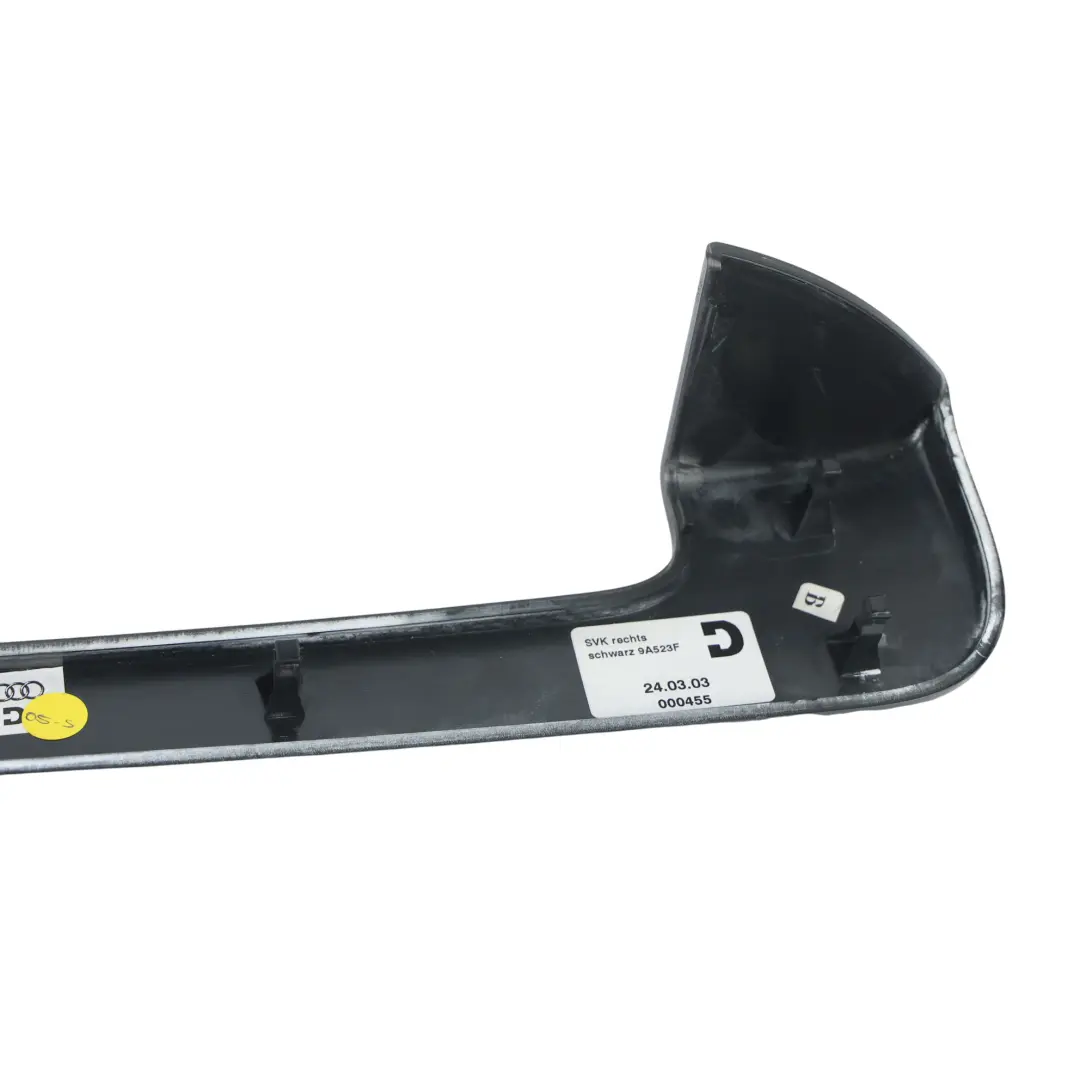 Audi A3 8P Listwa Ozdobna Boczka Drzwi Tylna Prawa Czarny Połysk - SKU 8P3867420 - Numer Części 8P3867420