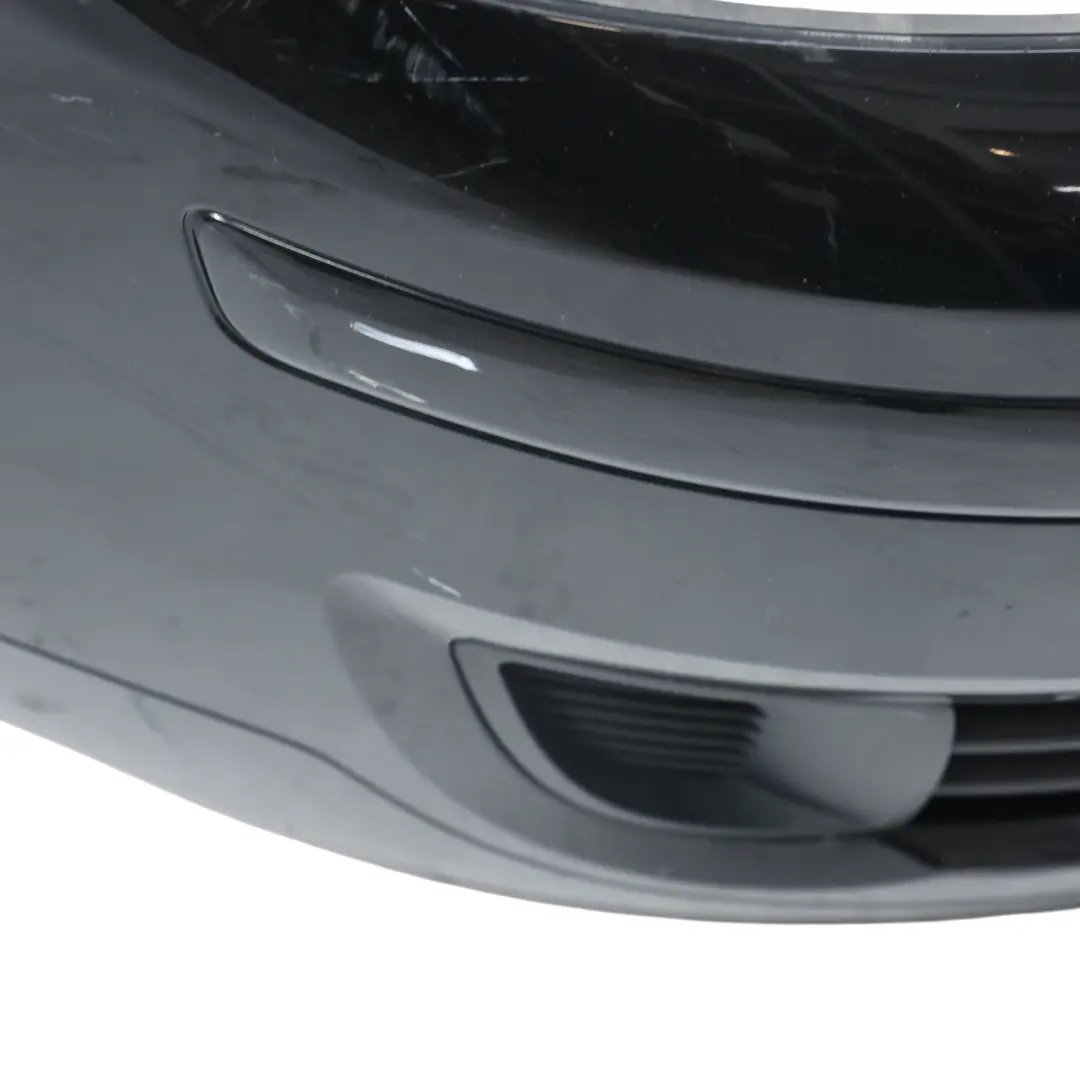 Front Bumper Trim Panel Cover Brilliant Black Metallic - Y9B to Audi A3 8P with Part number 8P4807105 Audi A3 8P Front Bumper Trim Panel Cover Brilliant Black Metallic - Y9B - SKU 8P4807105-BBL - Part number 8P4807105