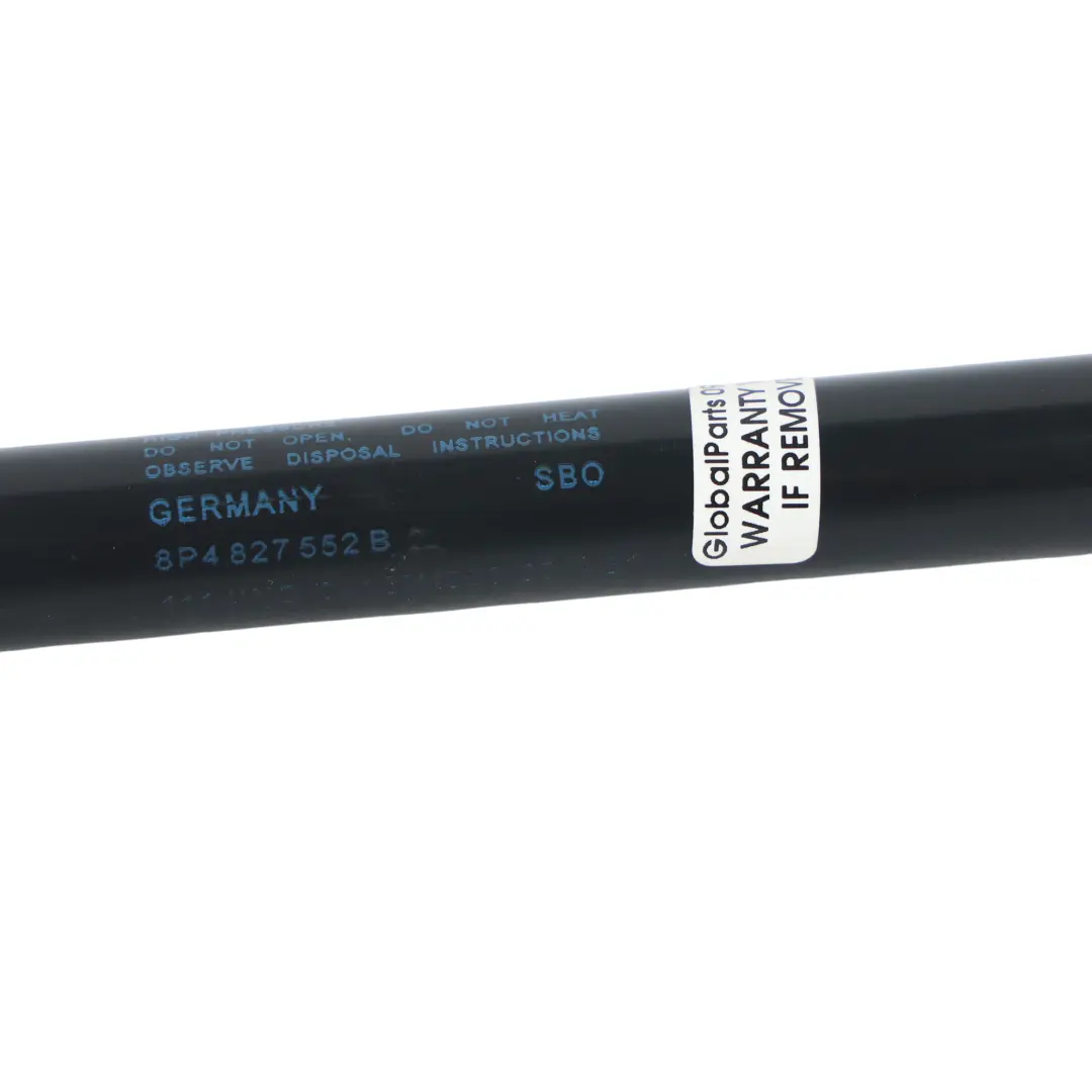 Audi A3 8P Sportback Molla a Gas Portellone Sinistra Destra - SKU 8P4827552B - Numero di parte 8P4827552B