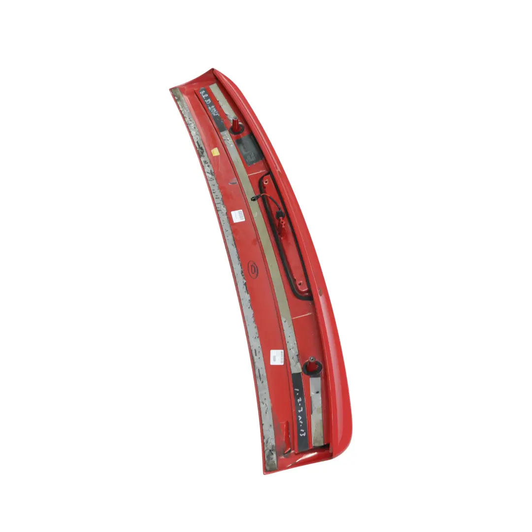 Audi A3 S3 8P Alerón Trasero Tapa Maletero Embellecedor Rojo Perla Z3M 8P4827933 - SKU 8P4827933D-MRE - Número de pieza 8P4827933D