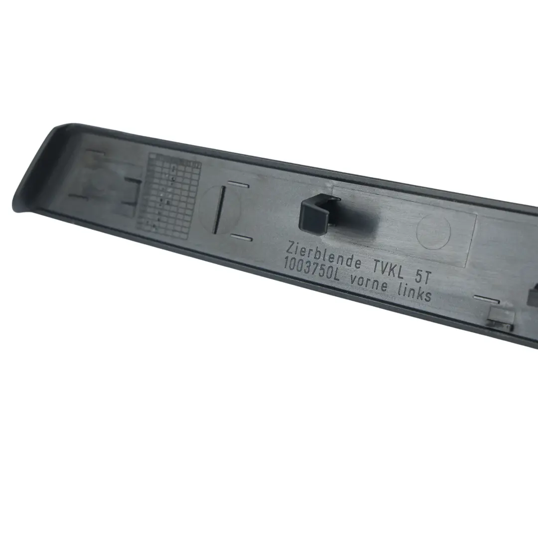 Audi A3 S3 8P Innen Verkleidung Tür Leiste Vorne Links - SKU 8P4867409G - Teilenummer 8P4867409G
