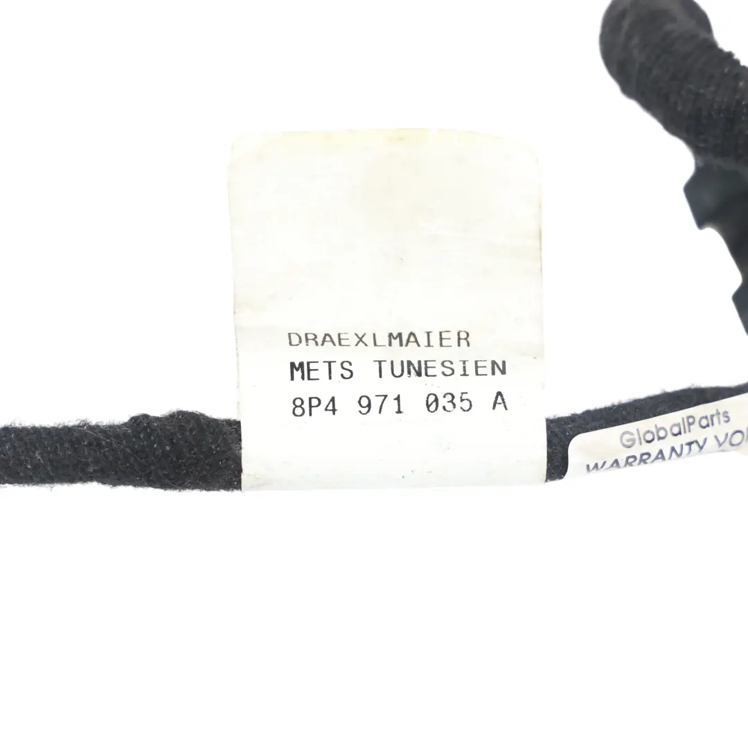 Tür Kabelbaum Kabelsatz Fahrerseite für Audi A3 8P mit Teilenummer 8P4971035A Audi A3 8P Tür Kabelbaum Kabelsatz Fahrerseite - SKU 8P4971035A-1 - Teilenummer 8P4971035A