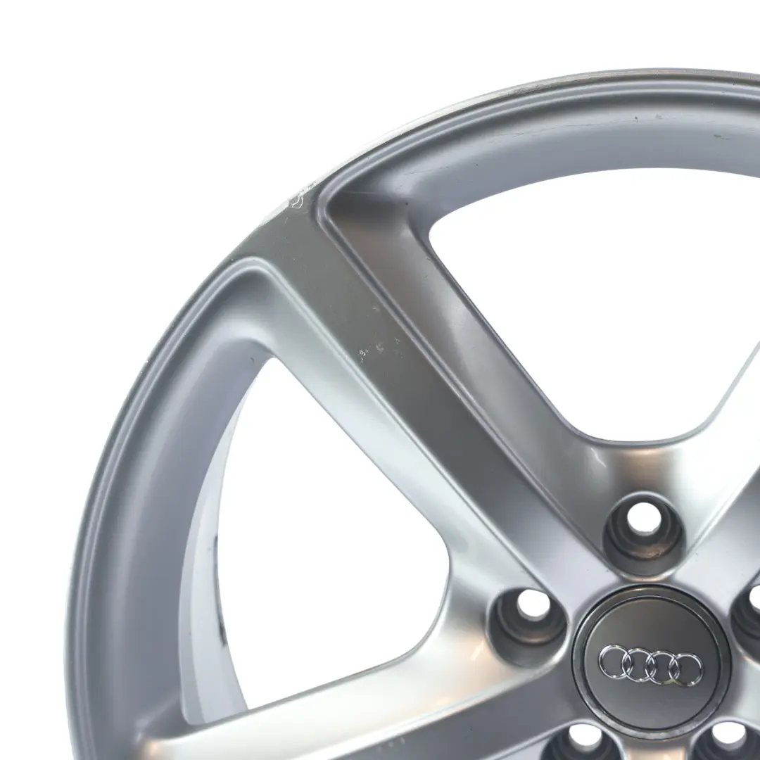 Llanta Aleación Plata 19" 8J ET:39 Radios Estrella para Audi Q5 8R con número de pieza 8R0601025L Audi Q5 8R Llanta Aleación Plata 19" 8J ET:39 Radios Estrella - SKU 8R0601025L-SL2 - Número de pieza 8R0601025L