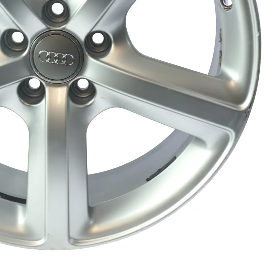 Alloy Rim 19" 8J ET:39 Star Spoke to Audi Q5 8R Silver Wheel with Part number 8R0601025L Audi Q5 8R Silver Wheel Alloy Rim 19" 8J ET:39 Star Spoke - SKU 8R0601025L-SL2 - Part number 8R0601025L