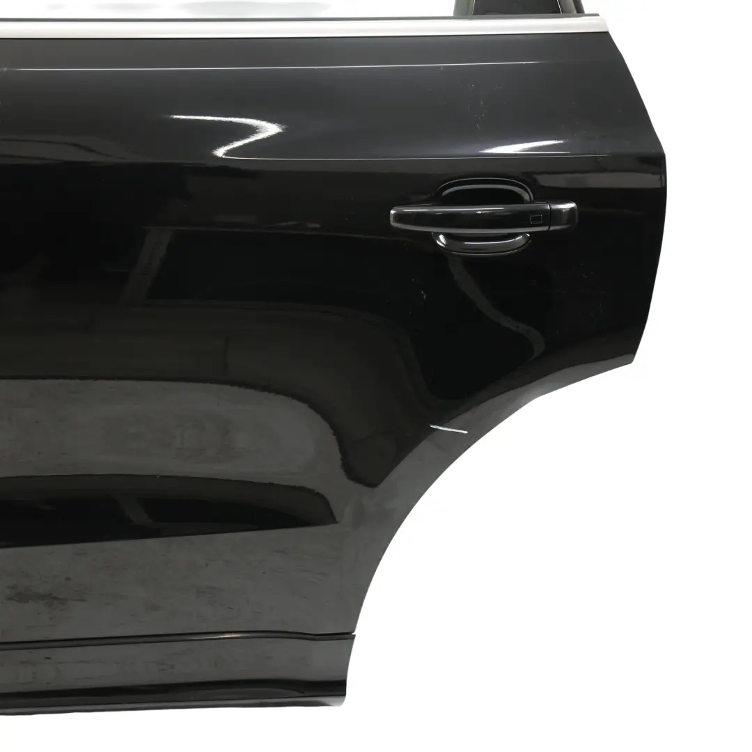 Door Rear Left N/S Panther Black Crystal Effect - Z9Z to Audi Q5 8R with Part number 8R0833051B Audi Q5 8R Door Rear Left N/S Panther Black Crystal Effect - Z9Z - SKU 8R0833051B-PHB1 - Part number 8R0833051B