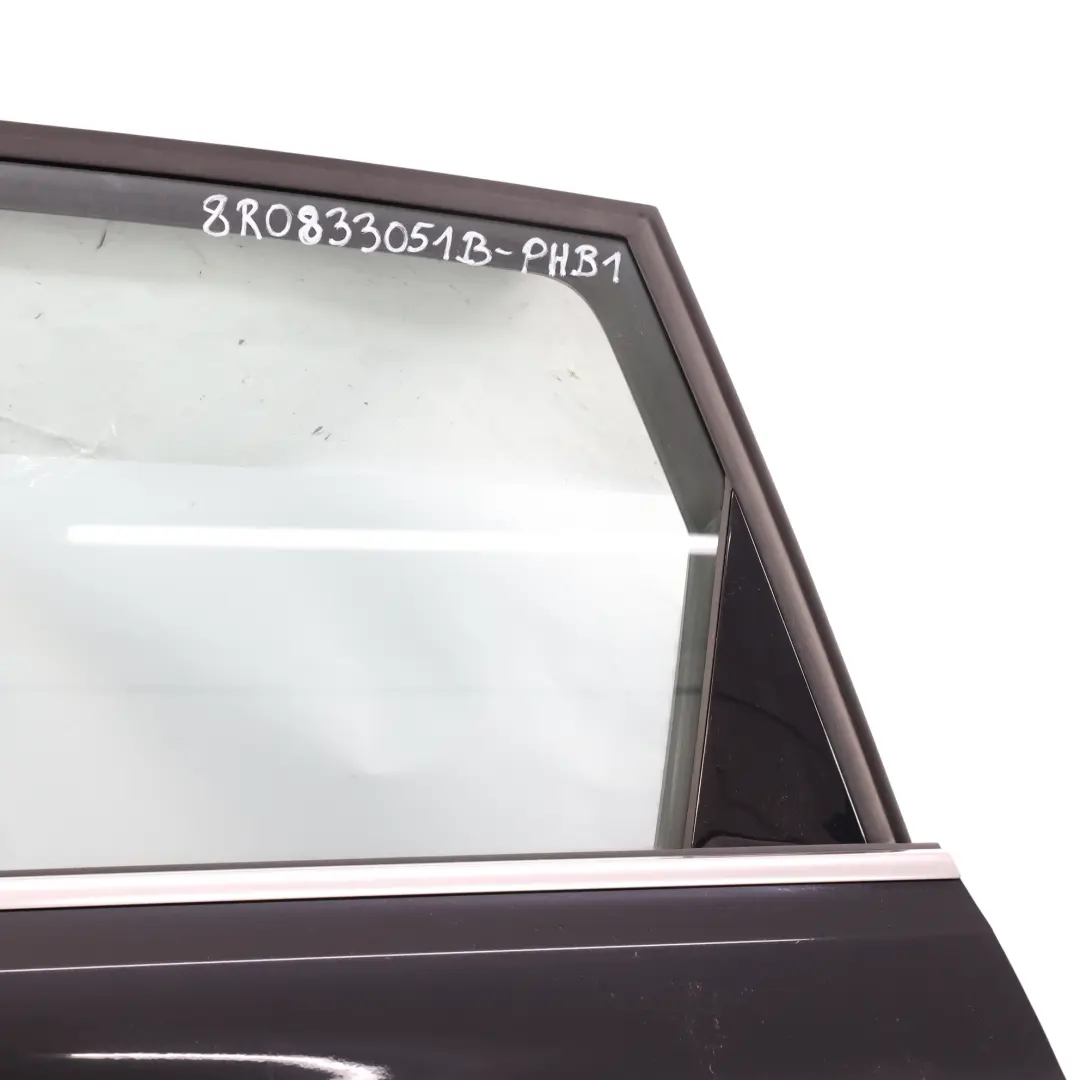 Audi Q5 8R Door Rear Left N/S Panther Black Crystal Effect - Z9Z - SKU 8R0833051B-PHB1 - Part number 8R0833051B