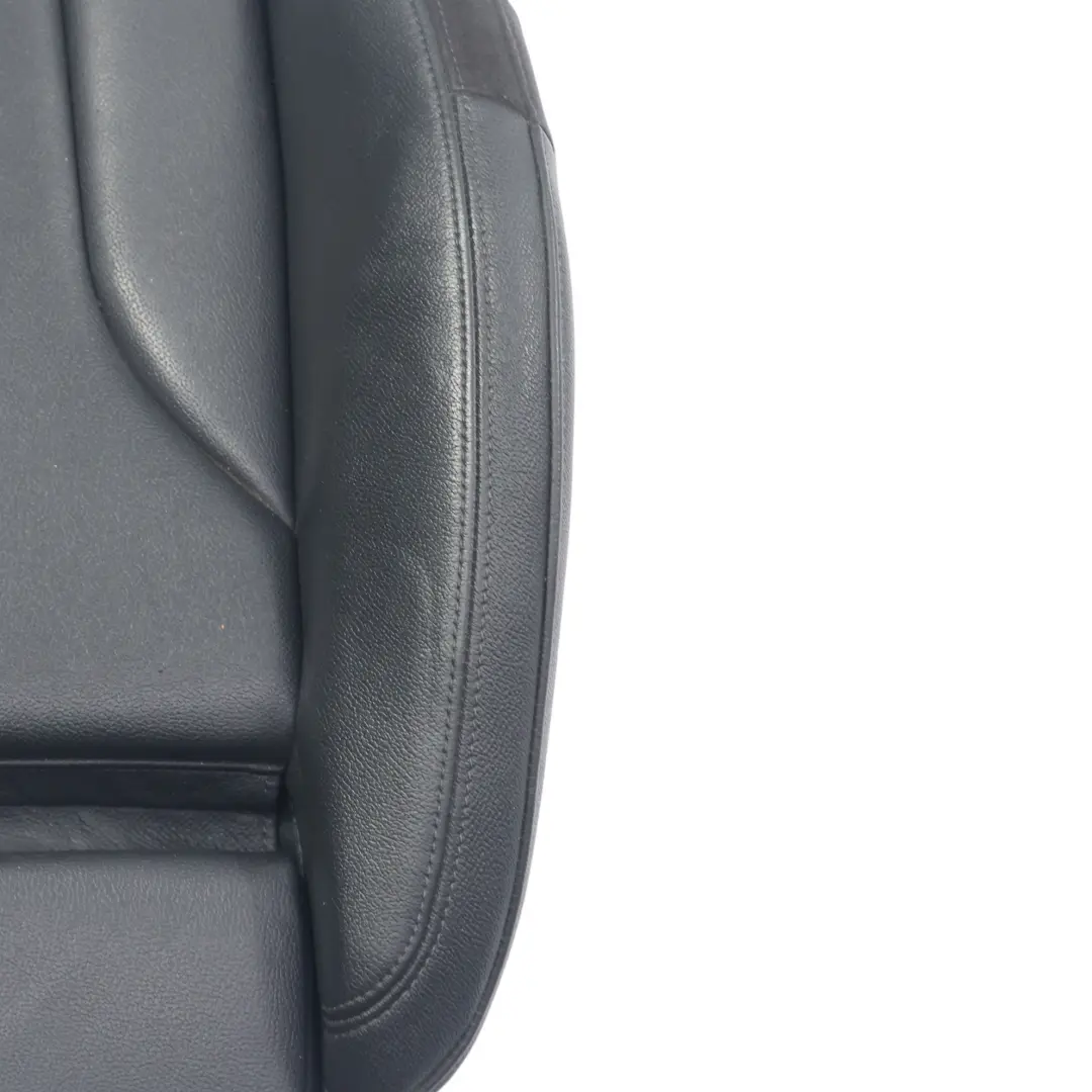 Audi Q5 8R Front Seat Base Seating Cover S-Line Left N/S Black Leather Milano - SKU 8R0881405AR - Part number 8R0881405AR