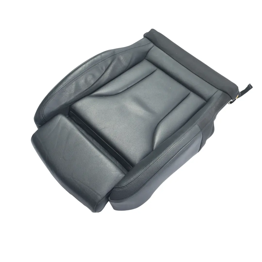 Audi Q5 8R Front Seat Base Seating Cover S-Line Left N/S Black Leather Milano - SKU 8R0881405AR - Part number 8R0881405AR