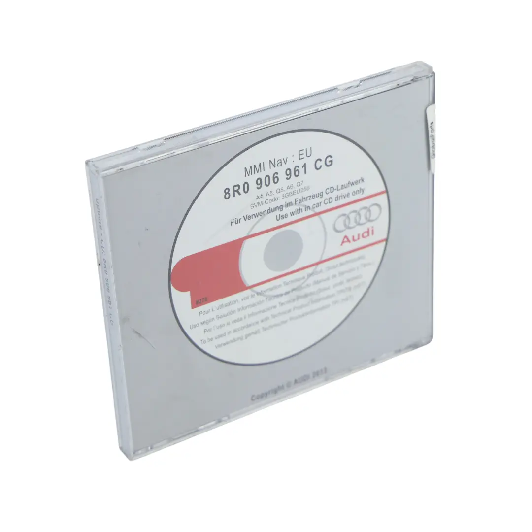 Audi A4 B8 Płyta CD Nawigacja GPS Mapa Oprogramowanie CG - SKU 8R0906961 - Numer Części 8R0906961