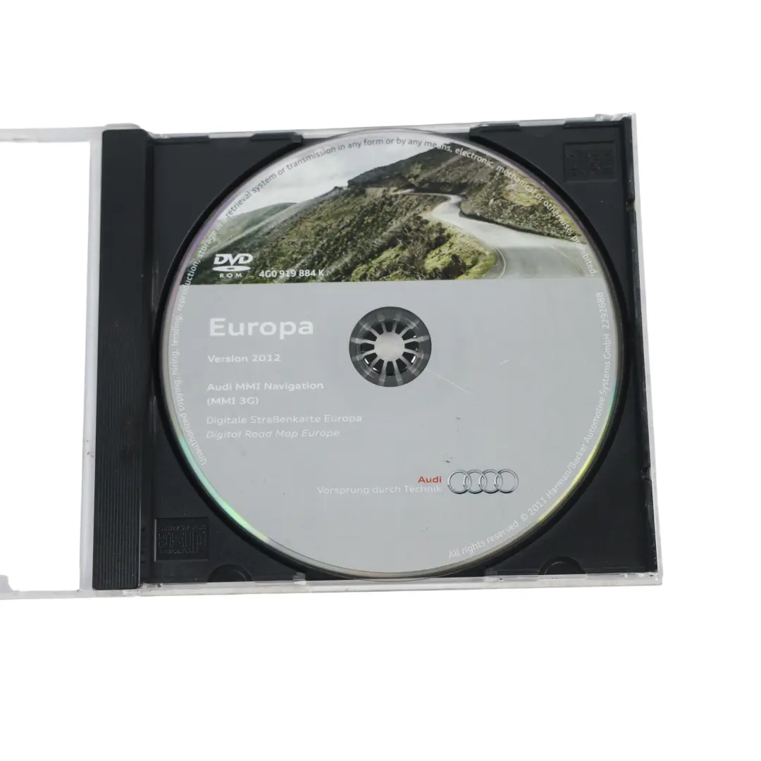 Sistema Navegación GPS Mapa Disco Software CD CG para Audi A4 B8 con número de pieza 8R0906961 Audi A4 B8 Sistema Navegación GPS Mapa Disco Software CD CG - SKU 8R0906961 - Número de pieza 8R0906961