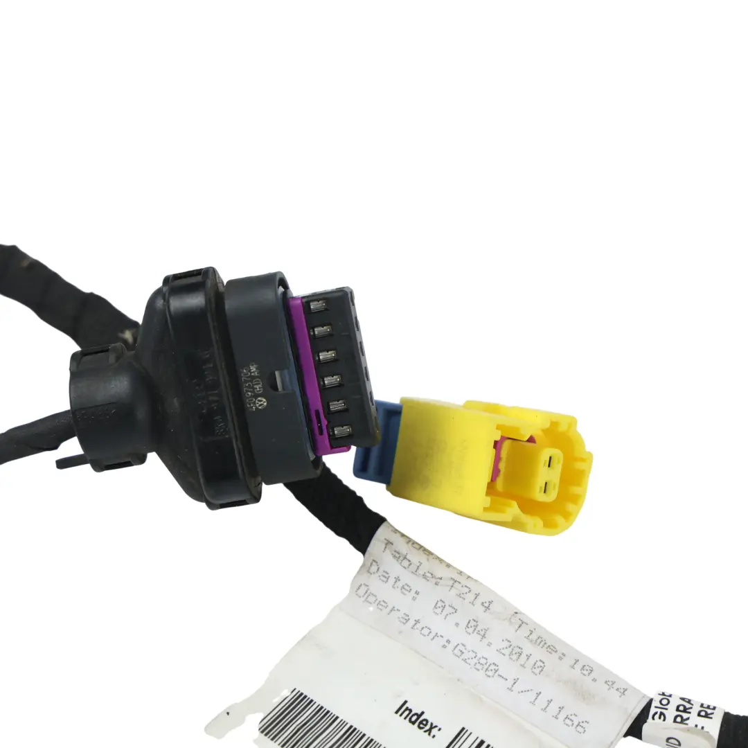 Faisceau Câblage Porte Avant Côté Passager pour Audi Q5 8R à propos du numéro de pièce 8R0971030BG Audi Q5 8R Faisceau Câblage Porte Avant Côté Passager - SKU 8R0971030BG - Numéro de pièce 8R0971030BG