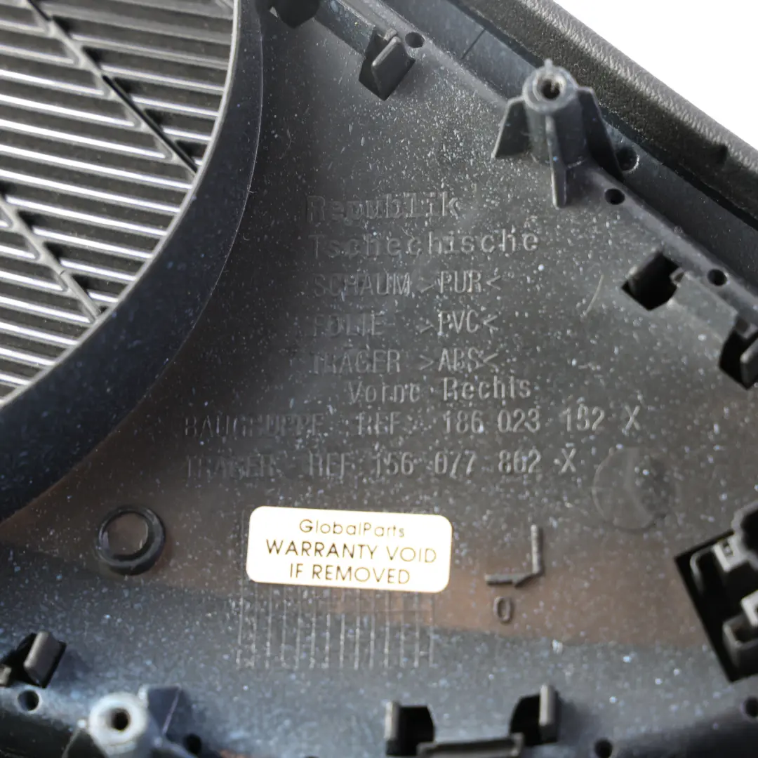 Audi TT FV Türverkleidung Armlehne Vorne Rechts Lautsprecher Schwarz - SKU 8S0867174-1 - Teilenummer 8S0867174